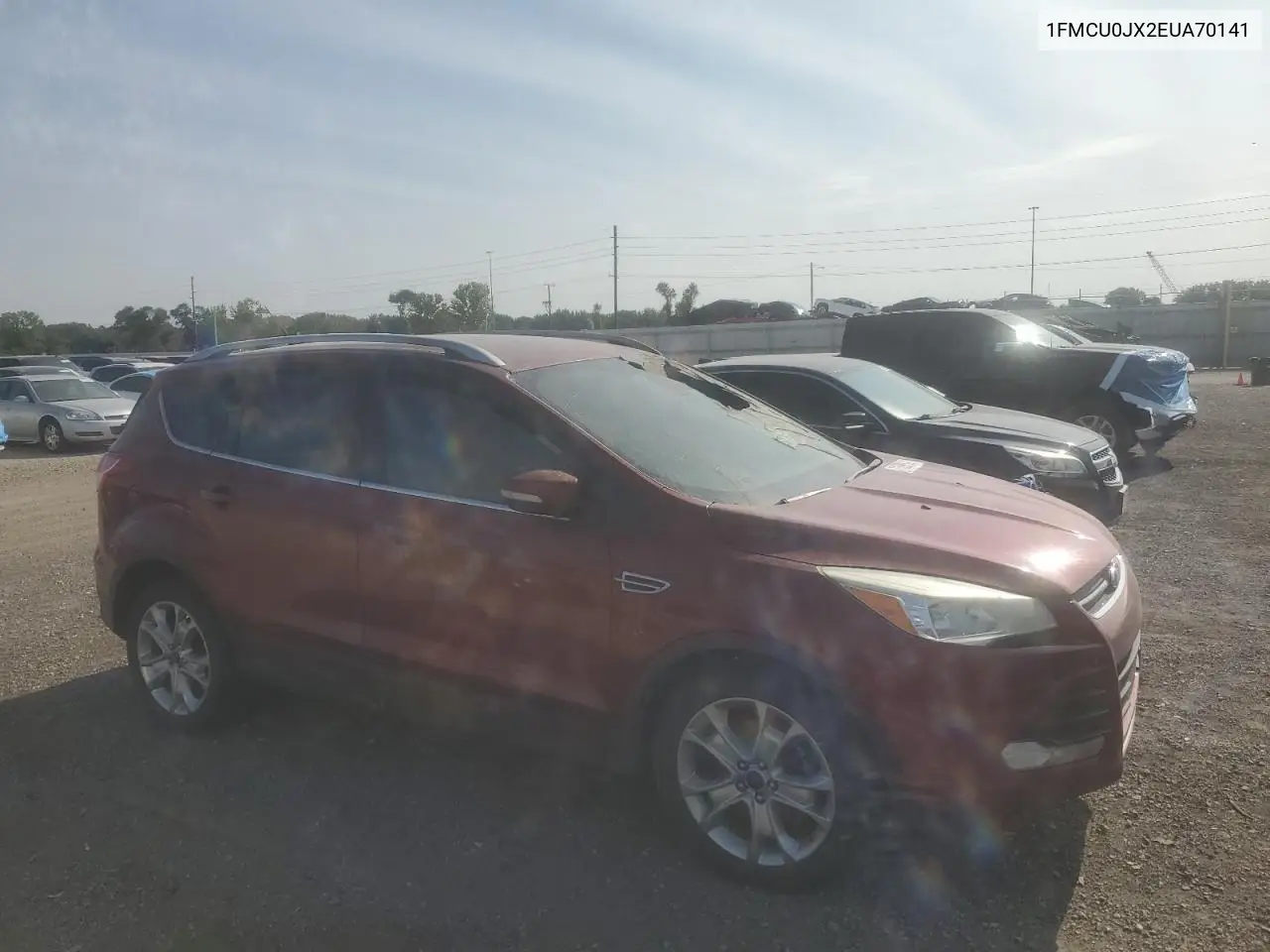1FMCU0JX2EUA70141 2014 Ford Escape Titanium