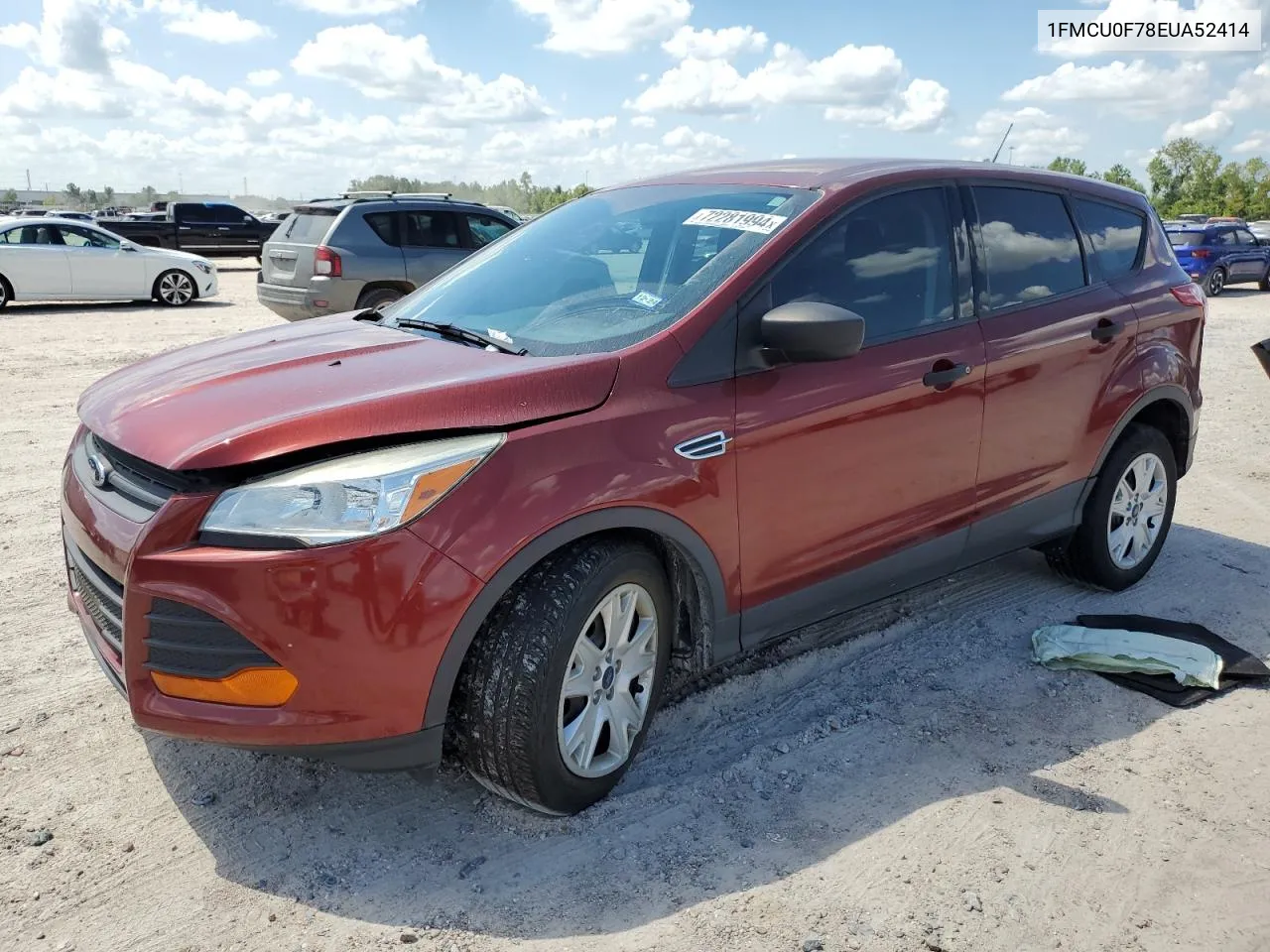 1FMCU0F78EUA52414 2014 Ford Escape S