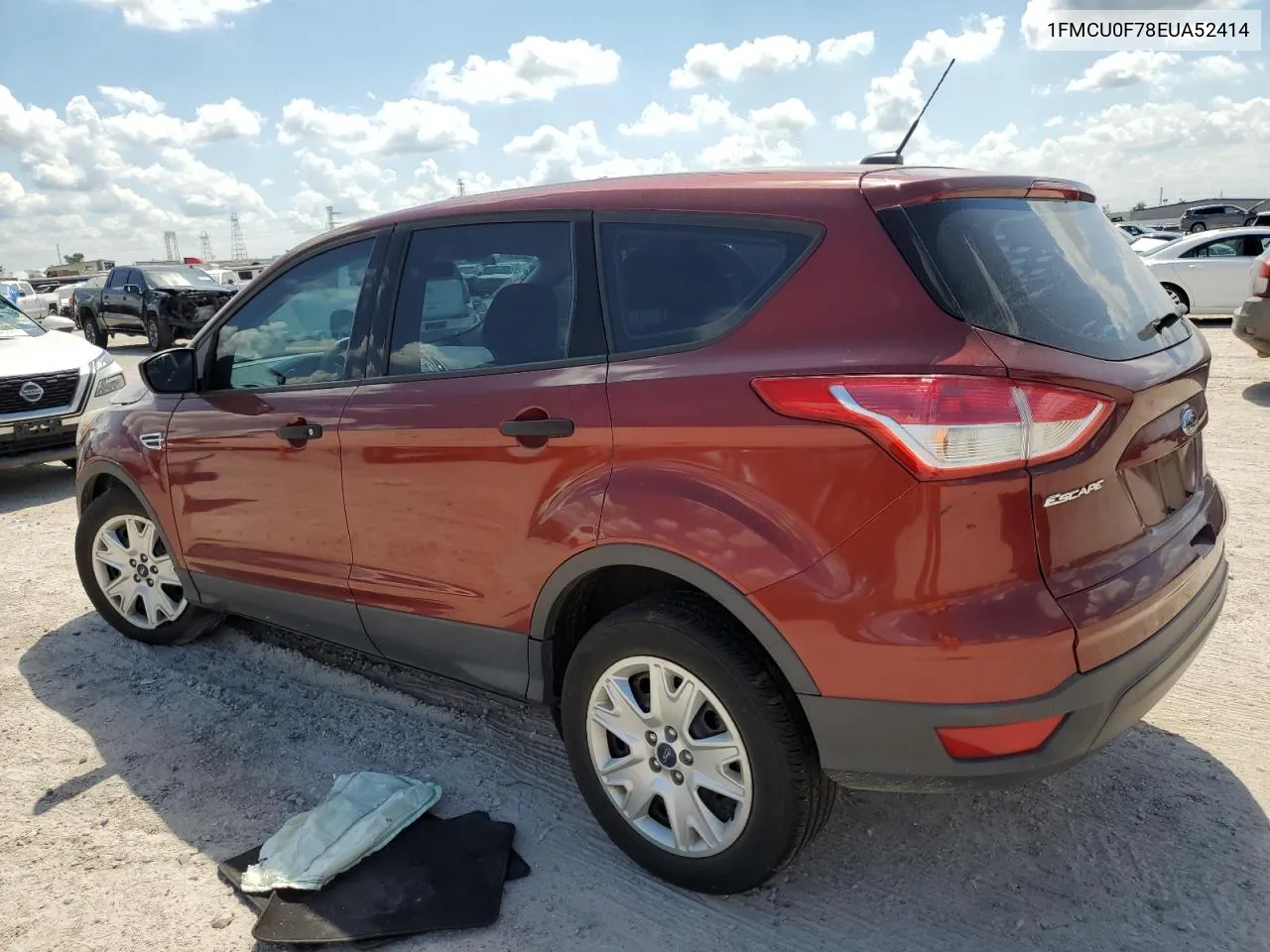 1FMCU0F78EUA52414 2014 Ford Escape S