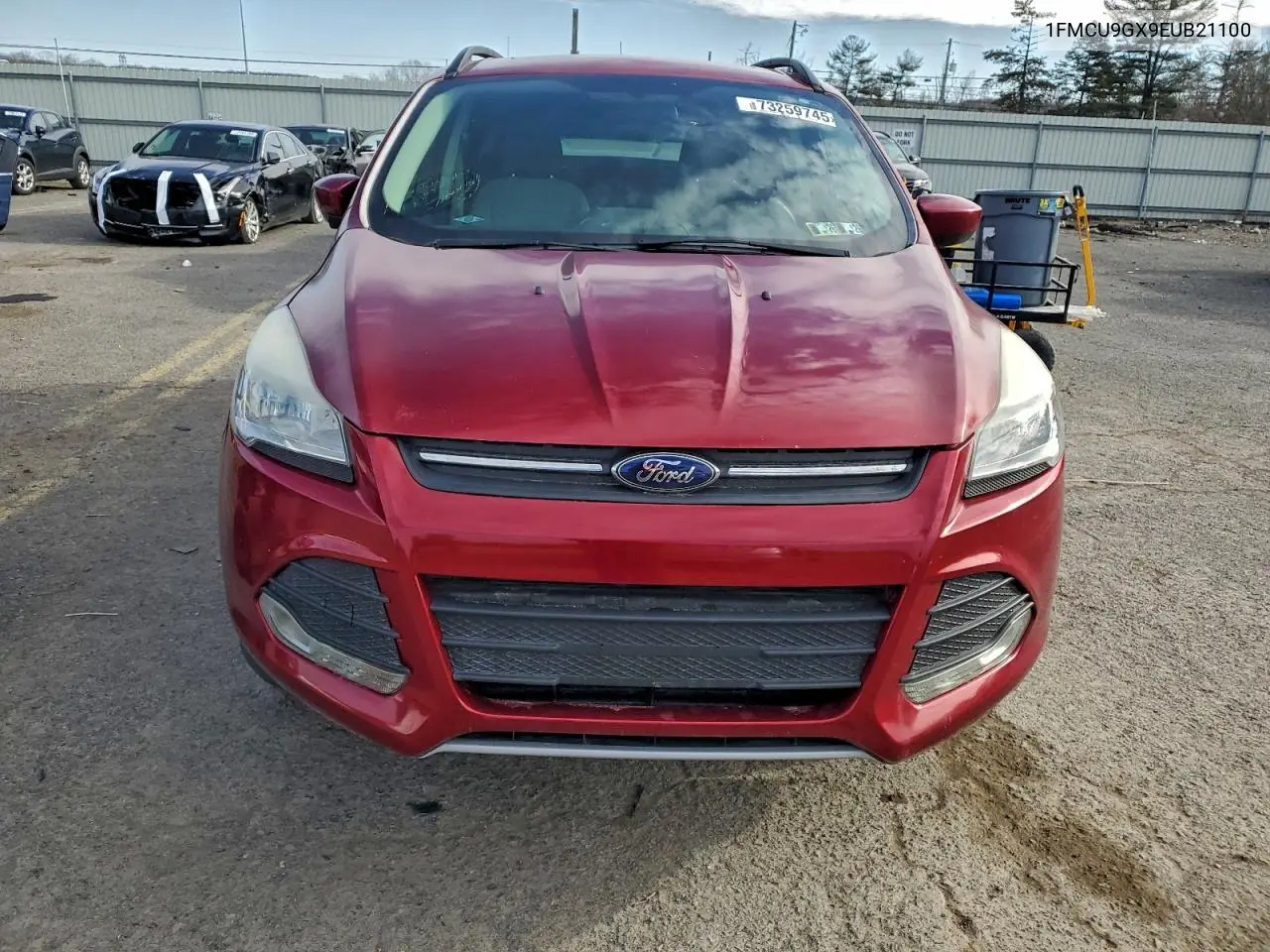 1FMCU9GX9EUB21100 2014 Ford Escape Se