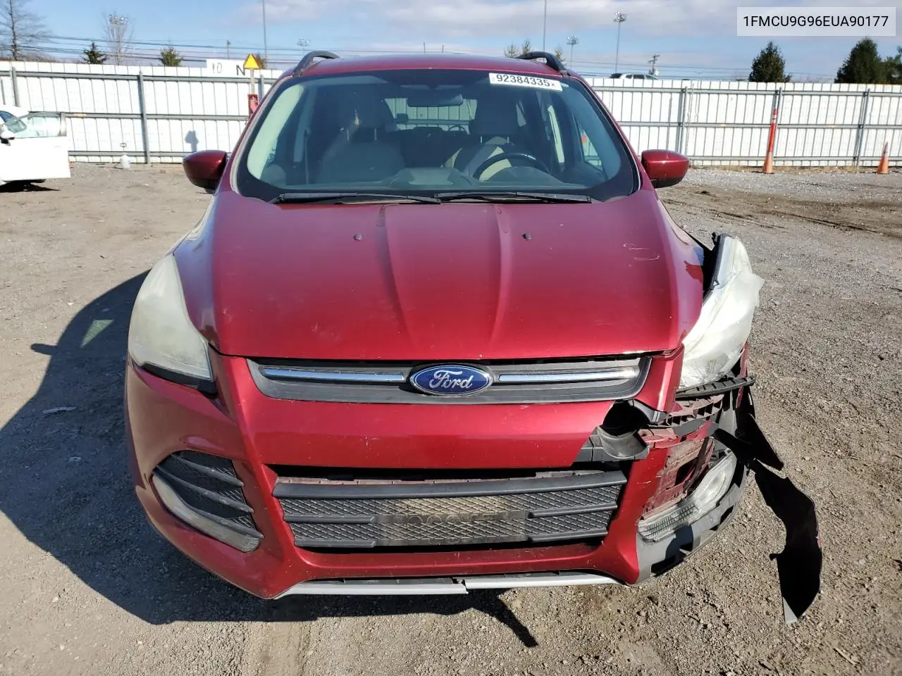1FMCU9G96EUA90177 2014 Ford Escape Se