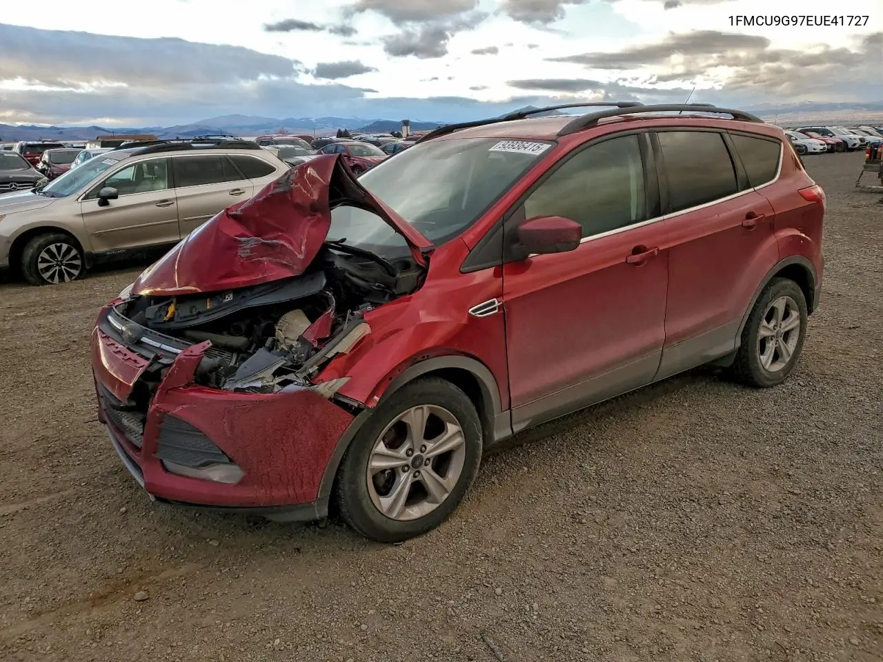 1FMCU9G97EUE41727 2014 Ford Escape Se