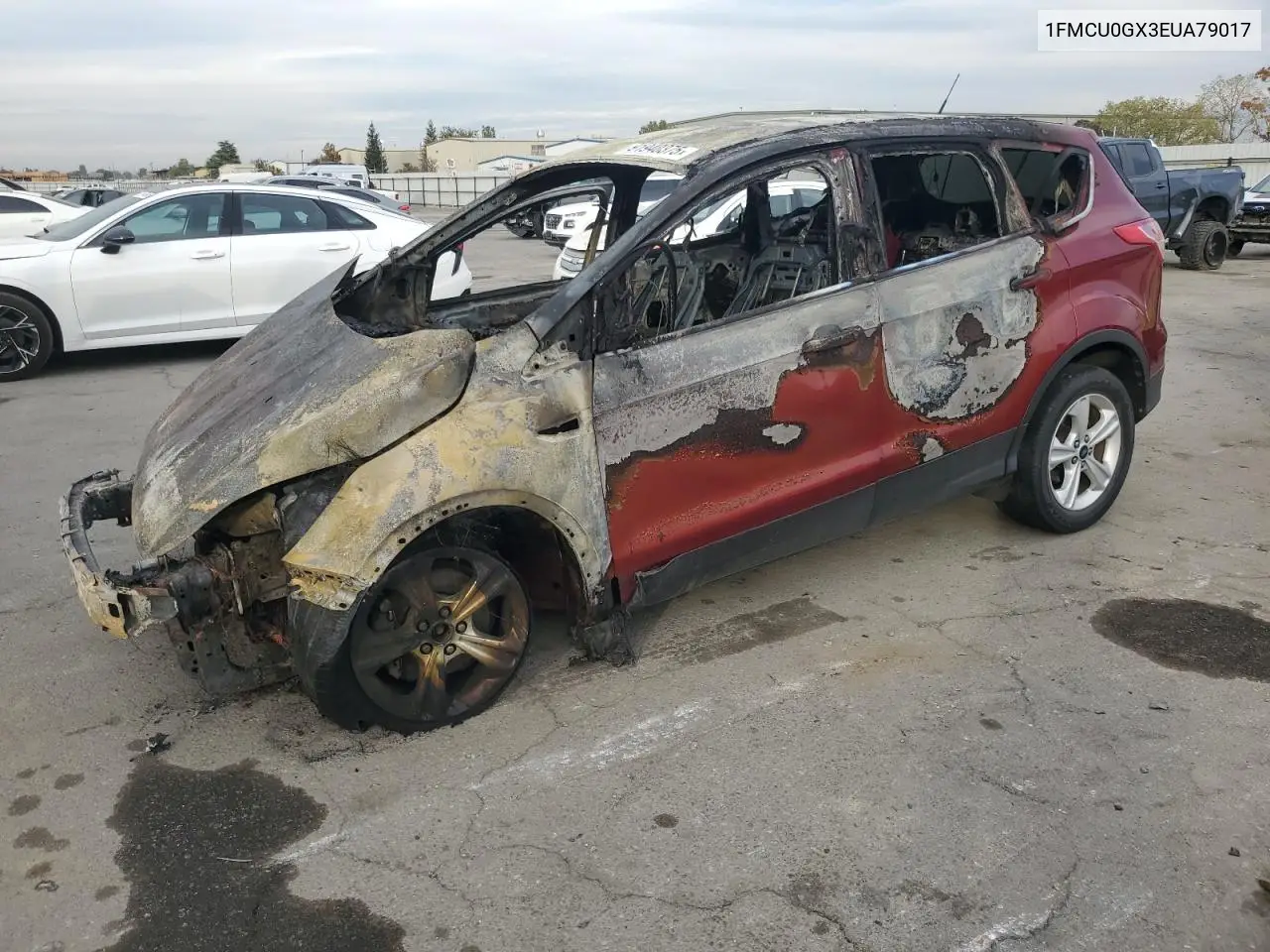 1FMCU0GX3EUA79017 2014 Ford Escape Se