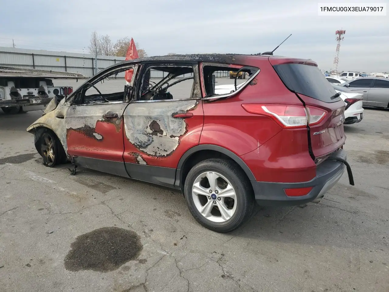 1FMCU0GX3EUA79017 2014 Ford Escape Se