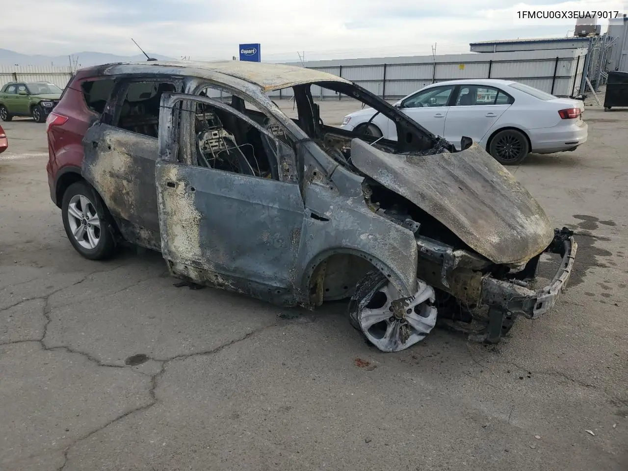 1FMCU0GX3EUA79017 2014 Ford Escape Se