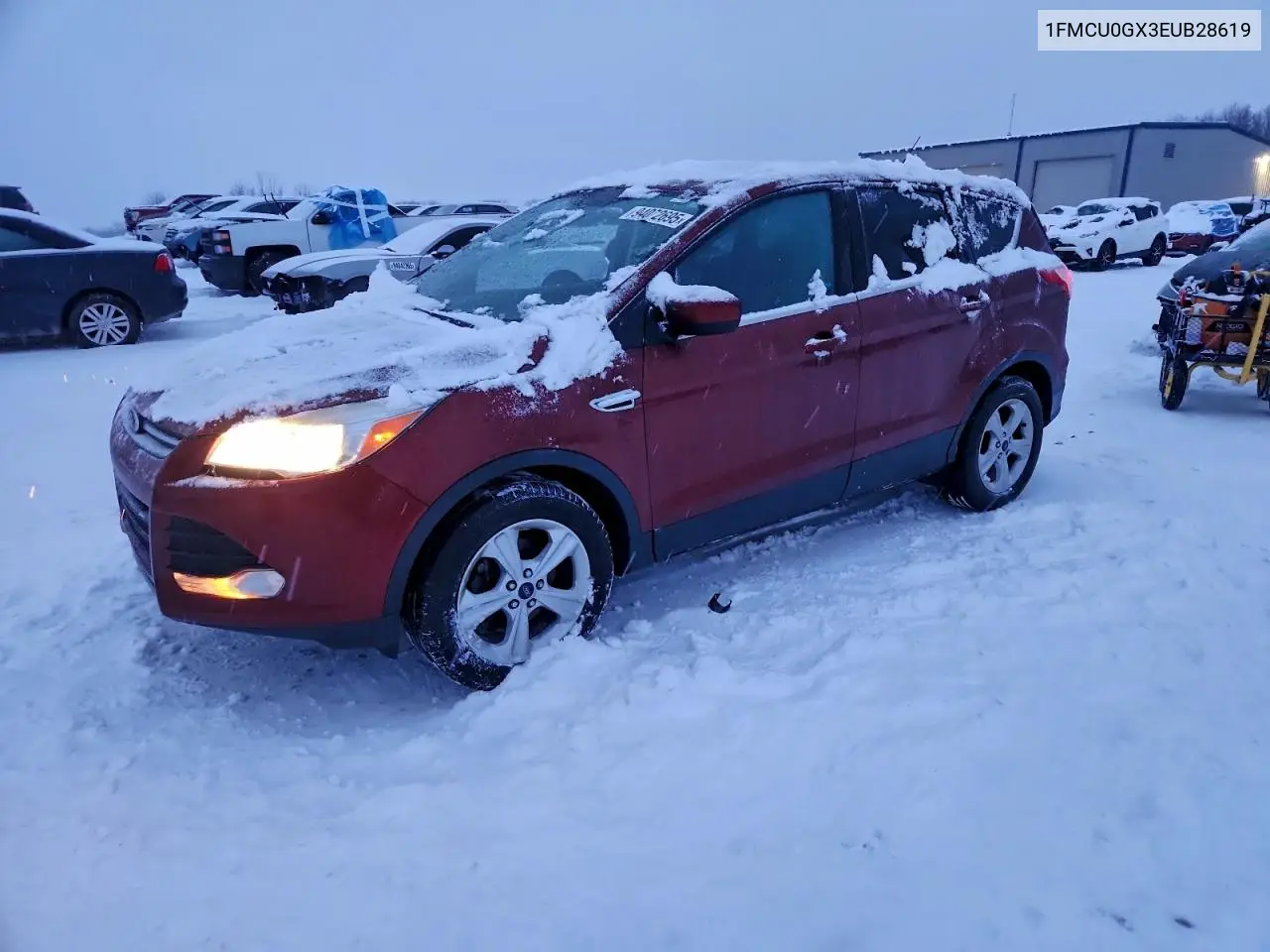 1FMCU0GX3EUB28619 2014 Ford Escape Se