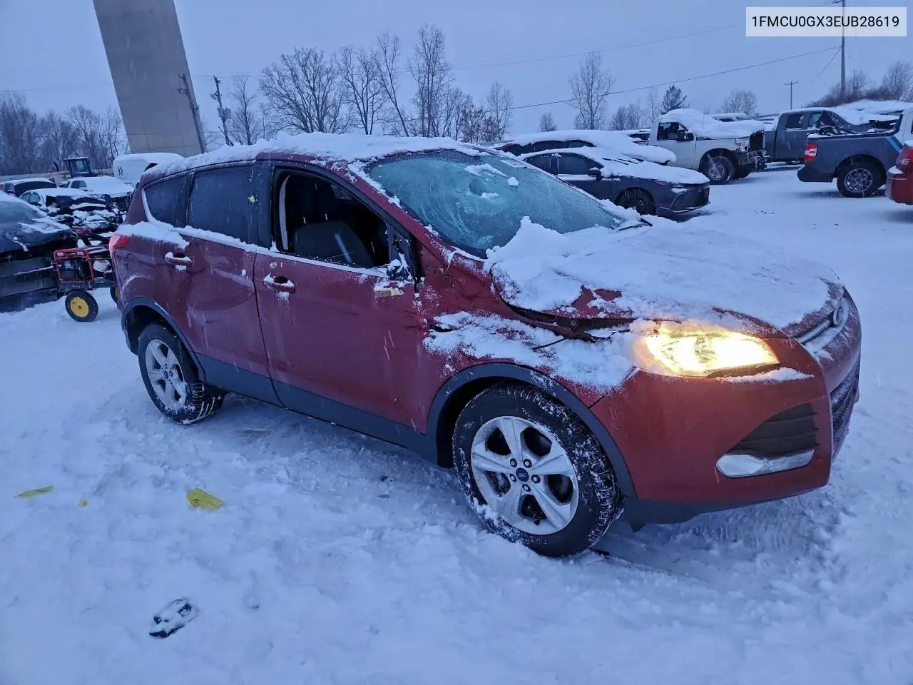 1FMCU0GX3EUB28619 2014 Ford Escape Se