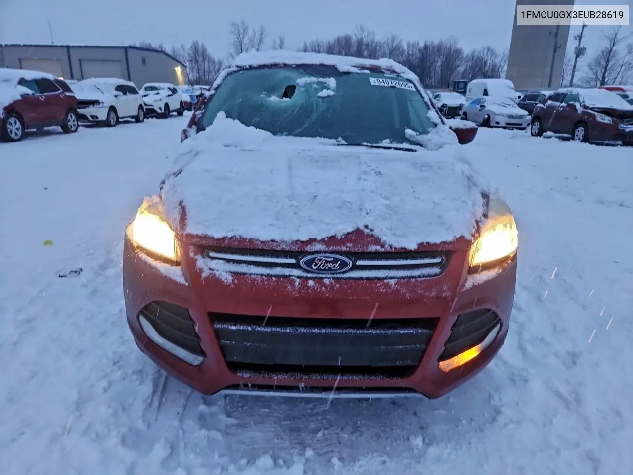 1FMCU0GX3EUB28619 2014 Ford Escape Se
