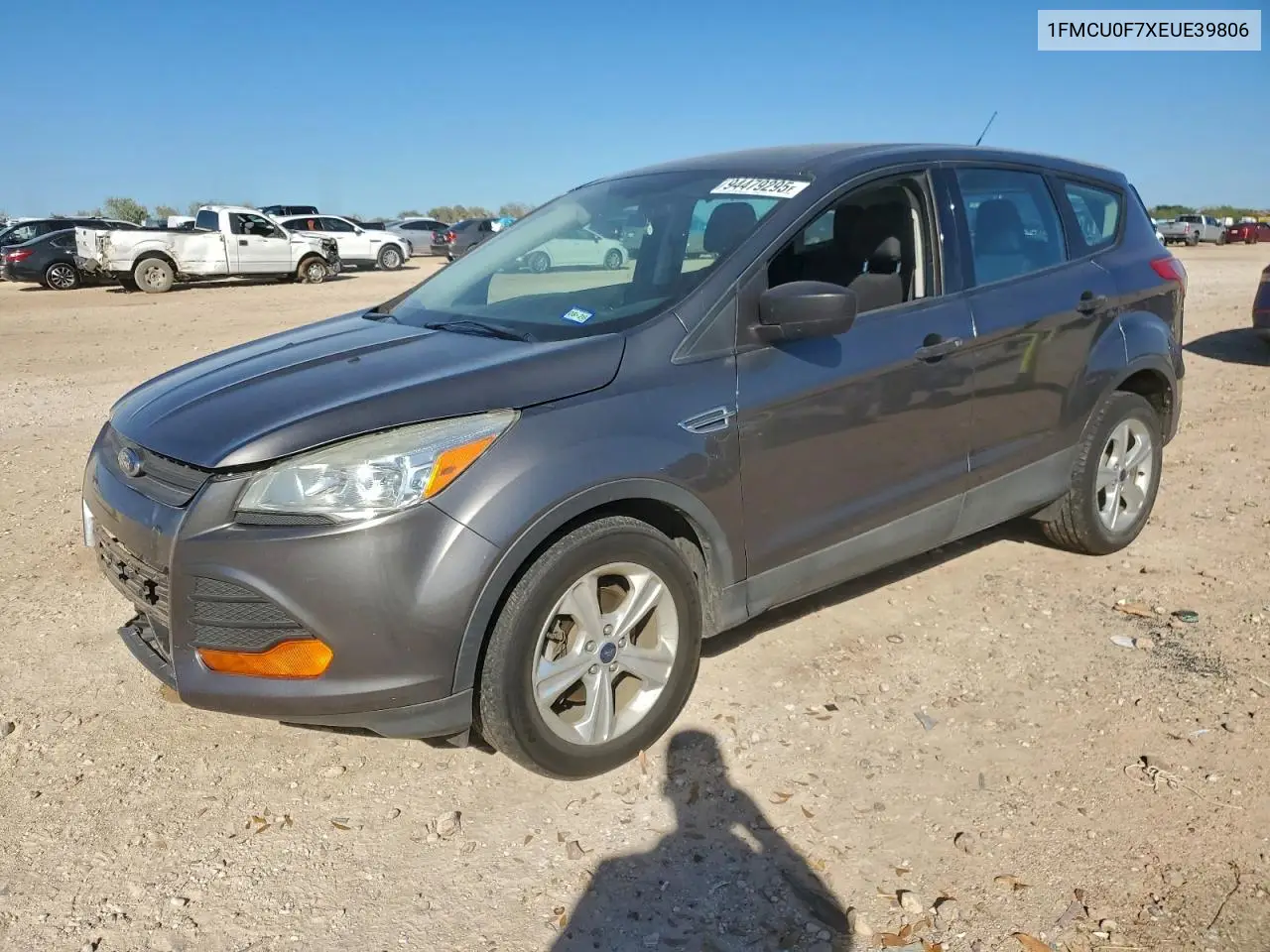1FMCU0F7XEUE39806 2014 Ford Escape S