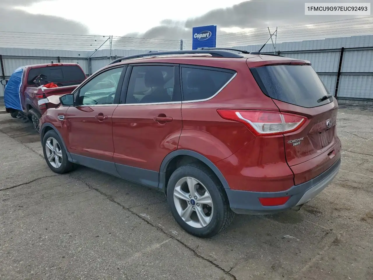 1FMCU9G97EUC92493 2014 Ford Escape Se