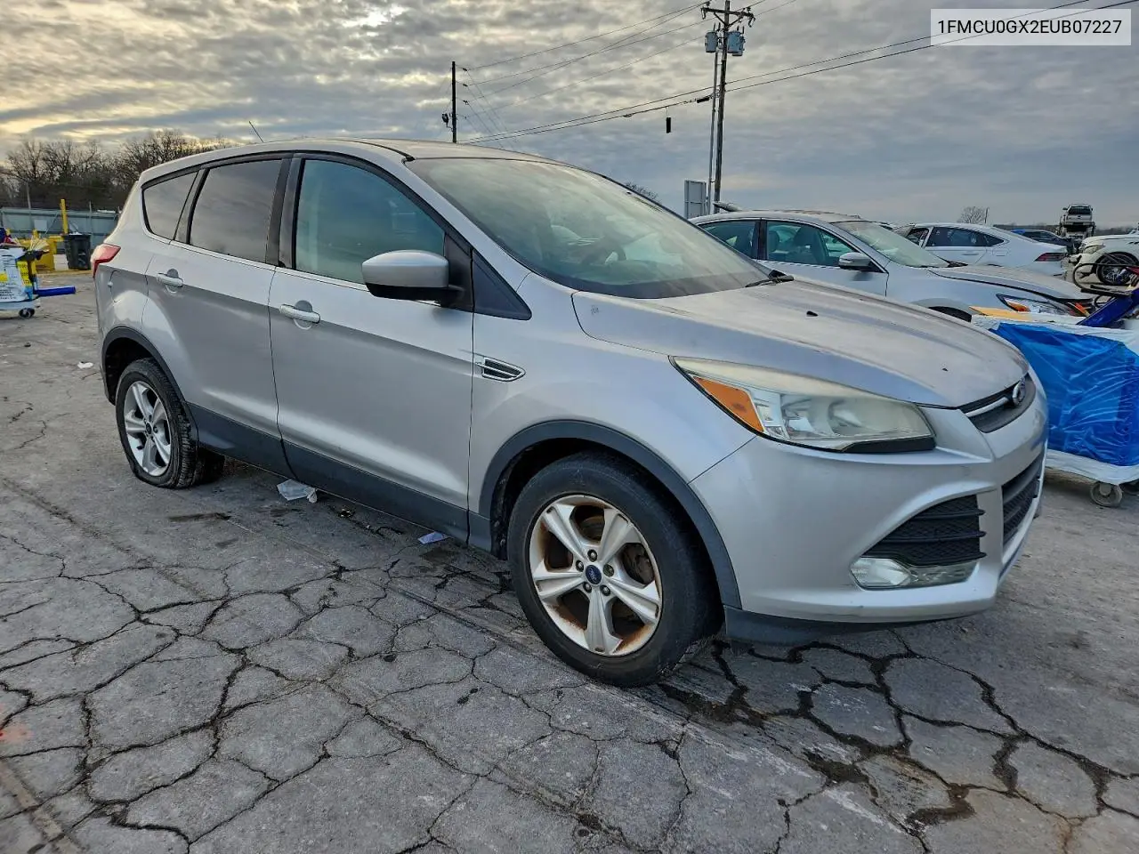 1FMCU0GX2EUB07227 2014 Ford Escape Se