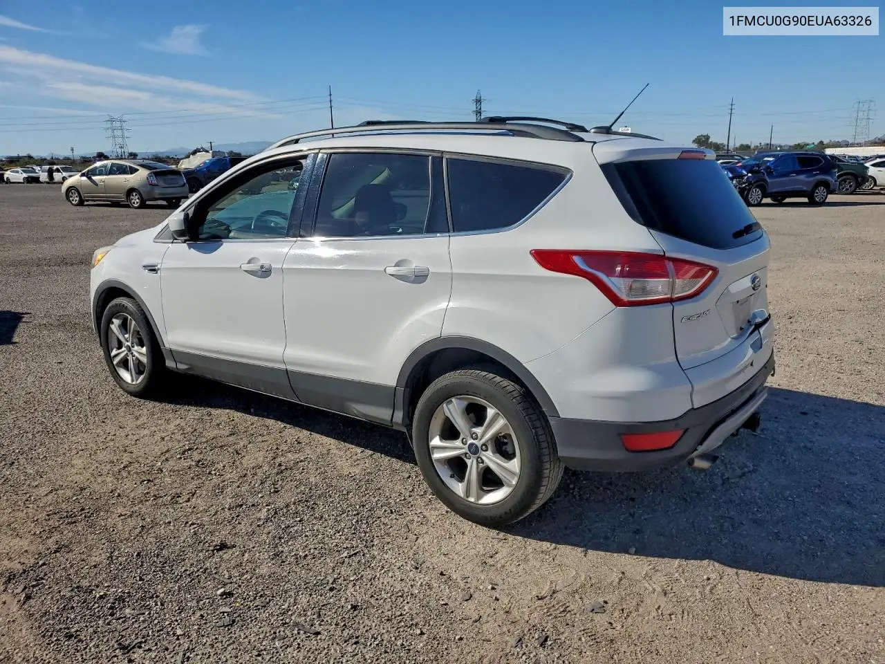 1FMCU0G90EUA63326 2014 Ford Escape Se