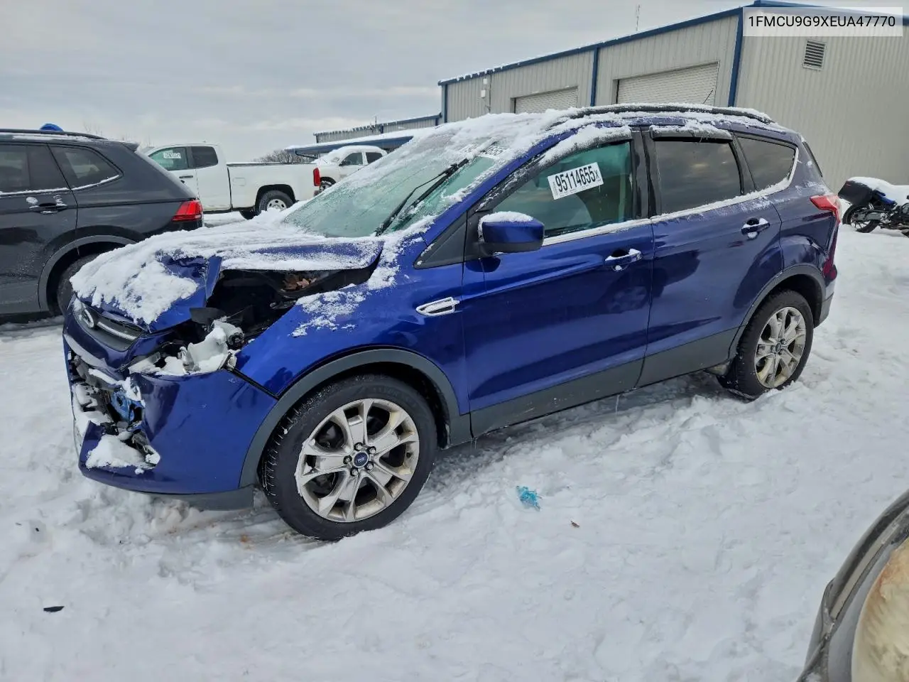 1FMCU9G9XEUA47770 2014 Ford Escape Se
