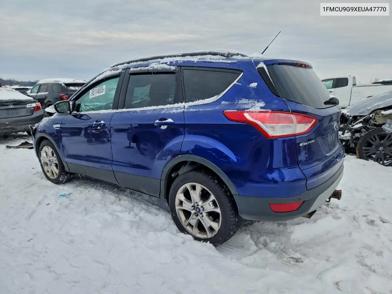 1FMCU9G9XEUA47770 2014 Ford Escape Se