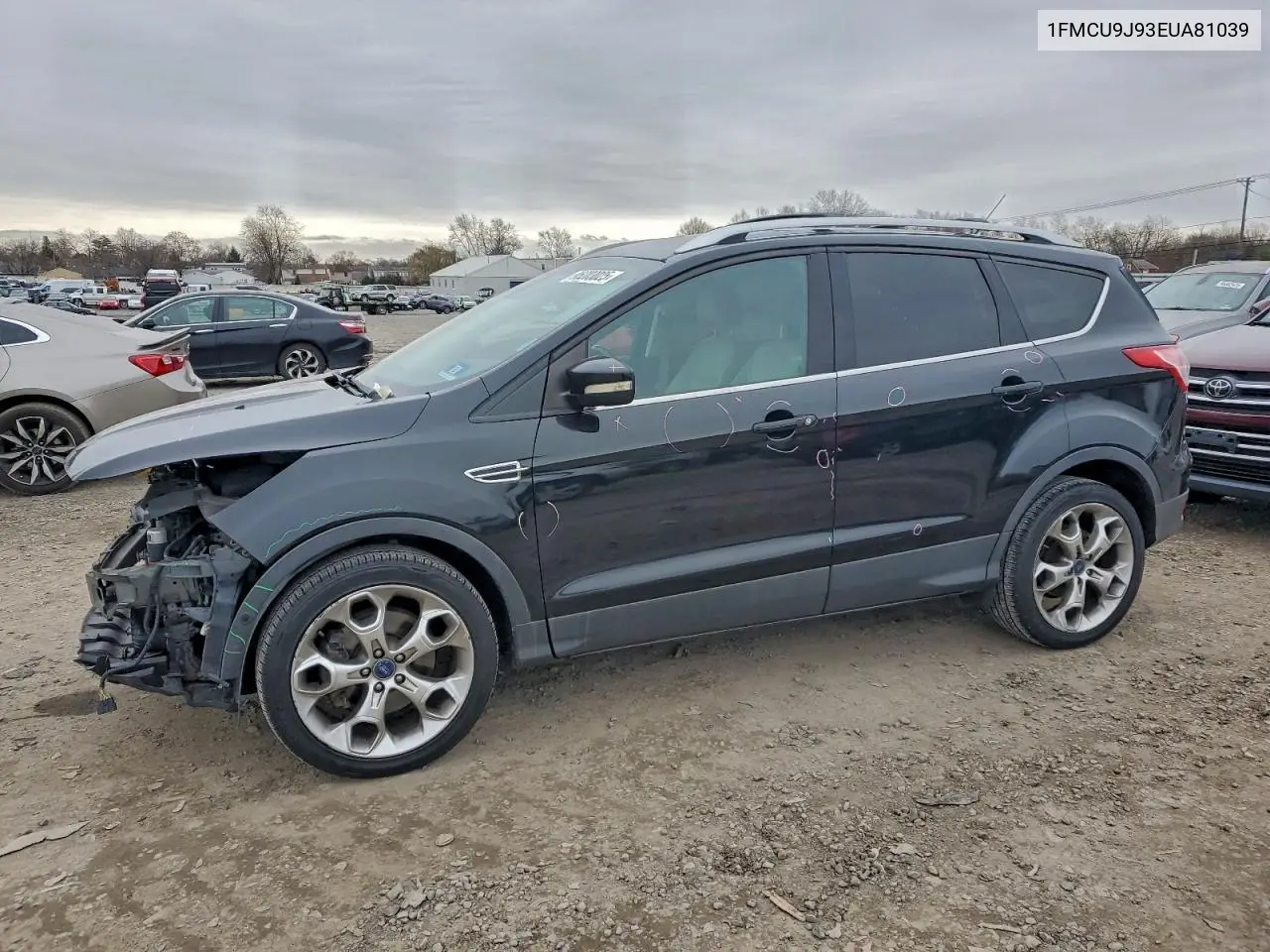 1FMCU9J93EUA81039 2014 Ford Escape Titanium