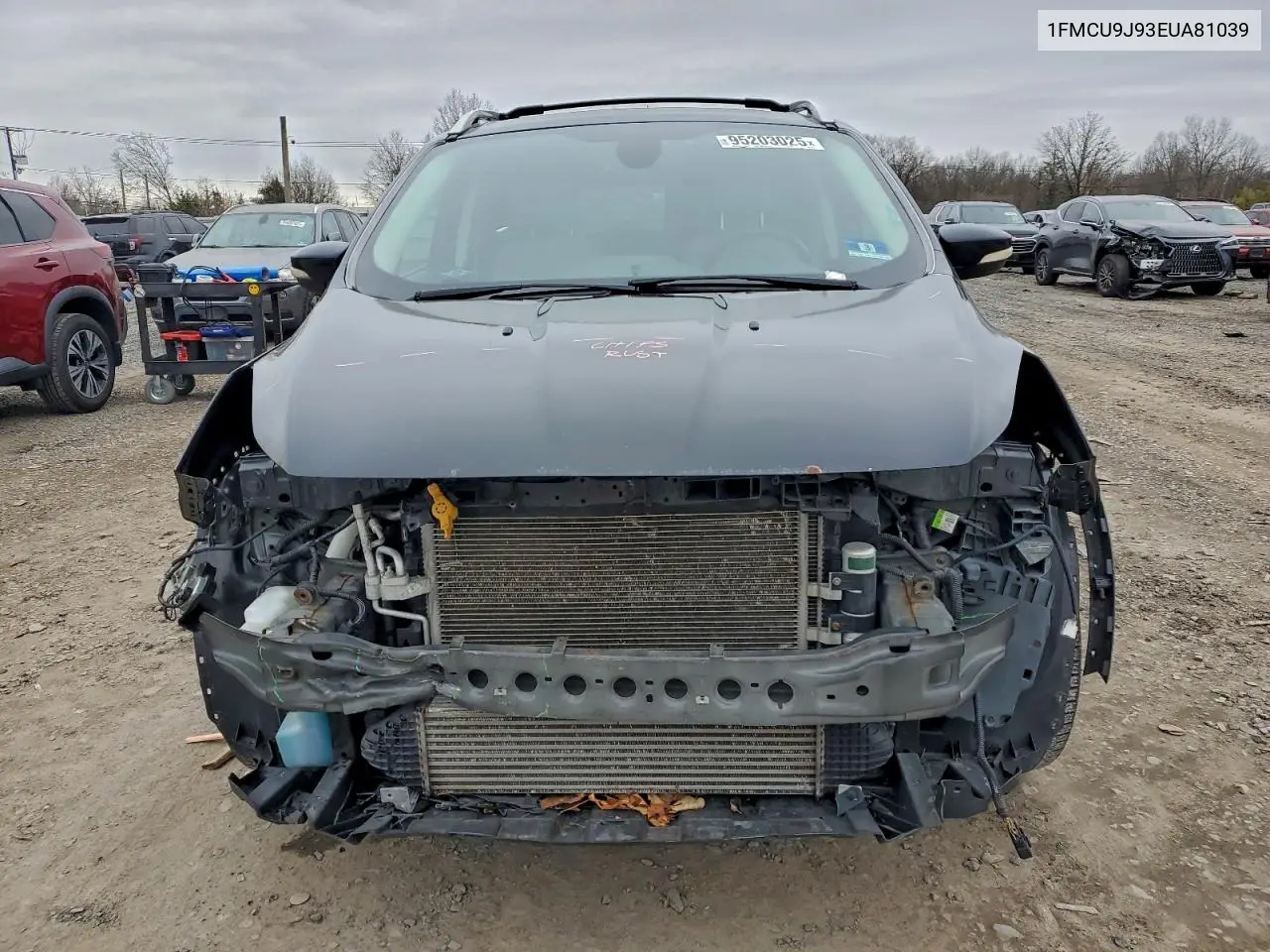 1FMCU9J93EUA81039 2014 Ford Escape Titanium