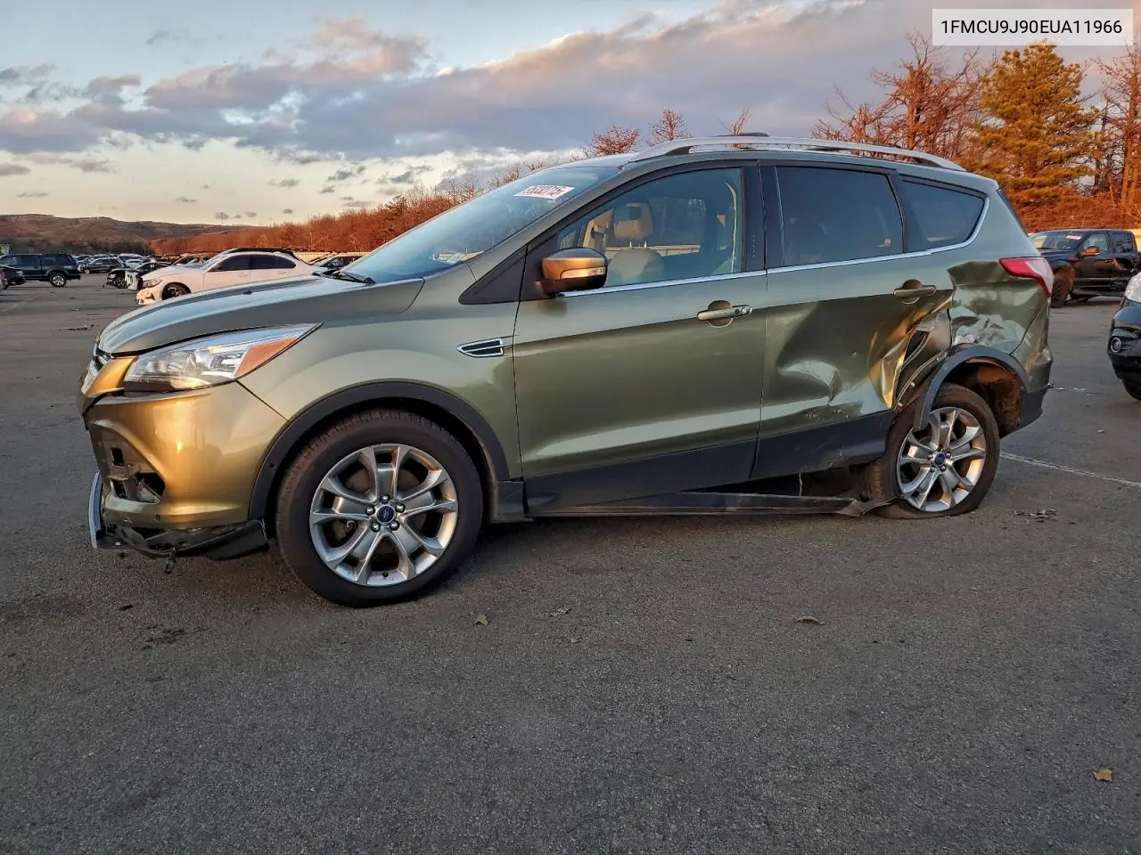 1FMCU9J90EUA11966 2014 Ford Escape Titanium