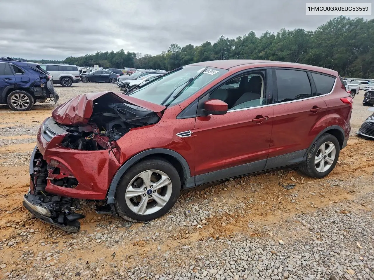 1FMCU0GX0EUC53559 2014 Ford Escape Se