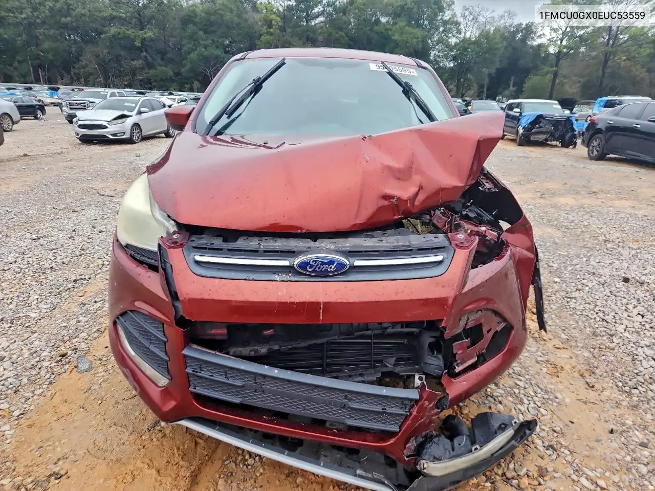 1FMCU0GX0EUC53559 2014 Ford Escape Se