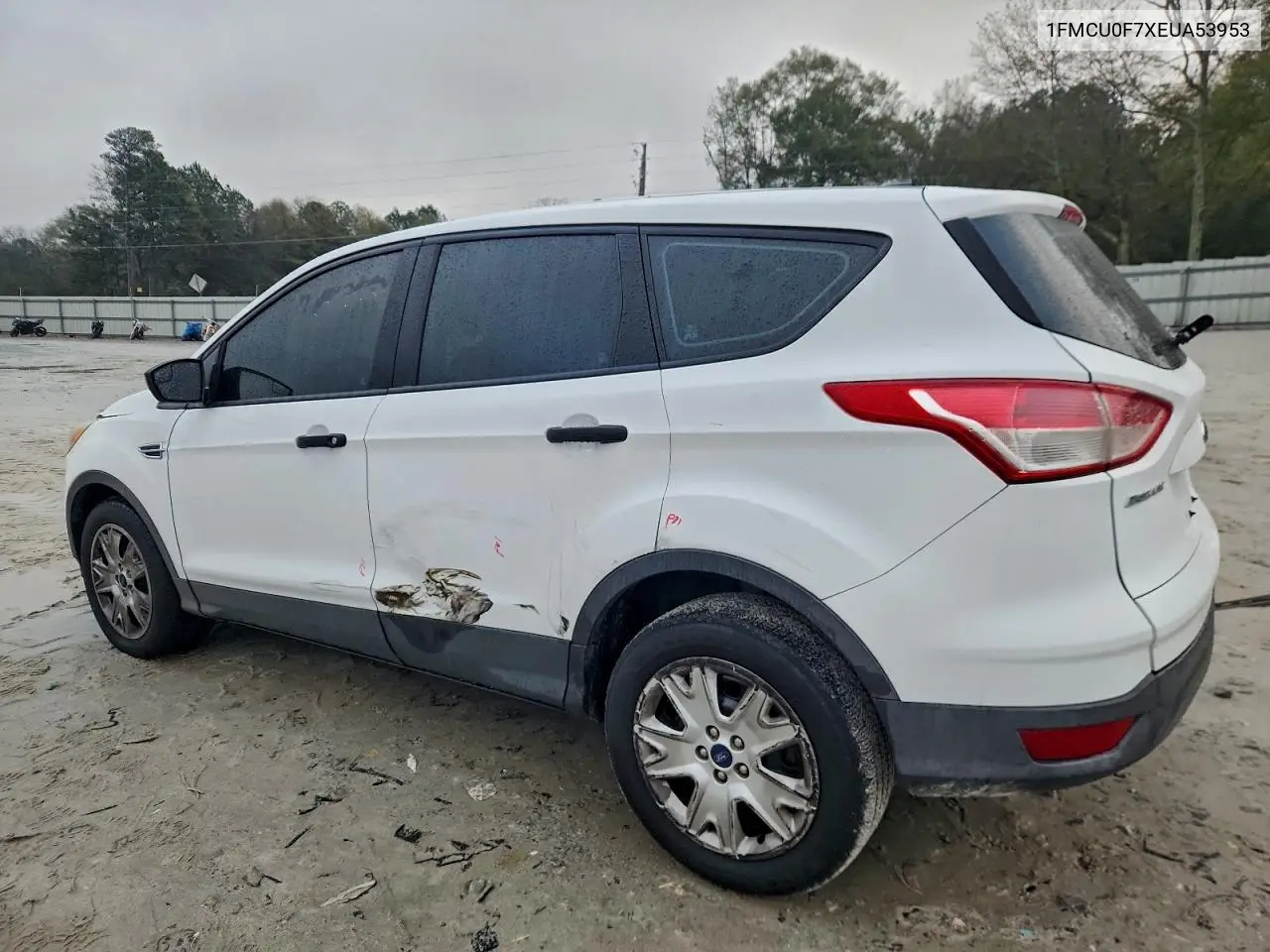 1FMCU0F7XEUA53953 2014 Ford Escape S
