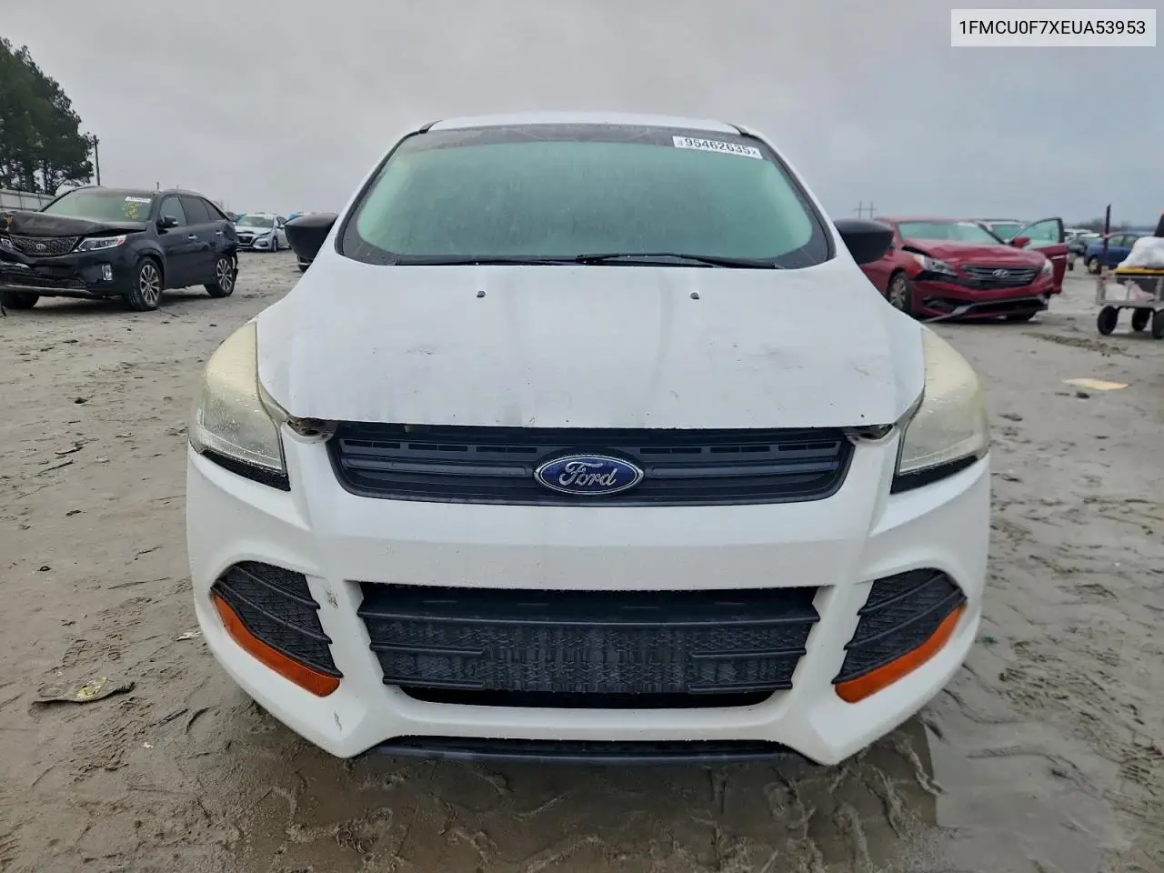 1FMCU0F7XEUA53953 2014 Ford Escape S