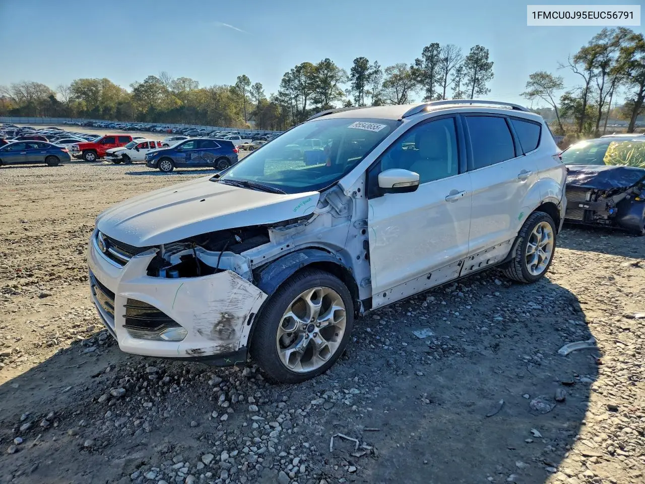1FMCU0J95EUC56791 2014 Ford Escape Titanium