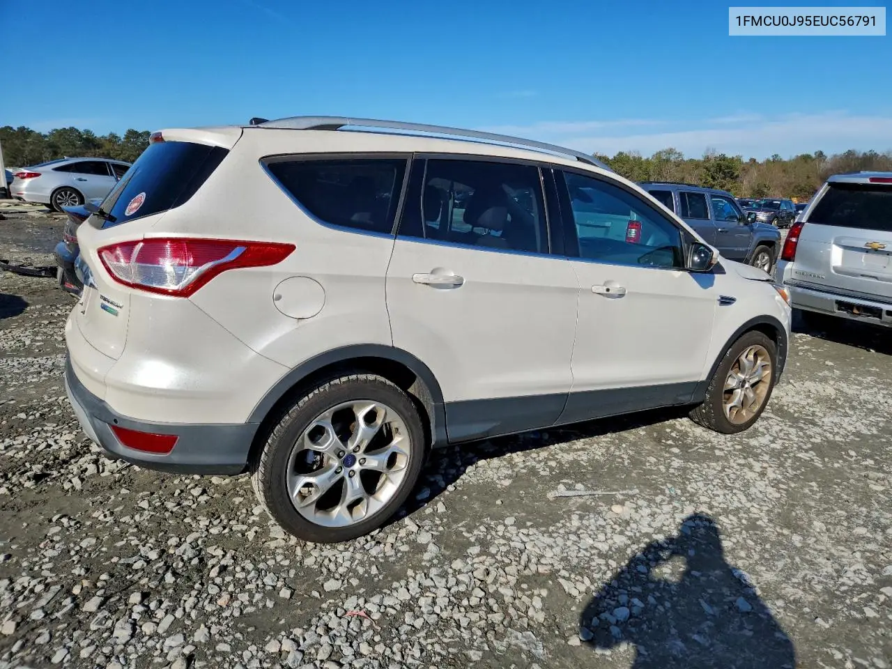 1FMCU0J95EUC56791 2014 Ford Escape Titanium
