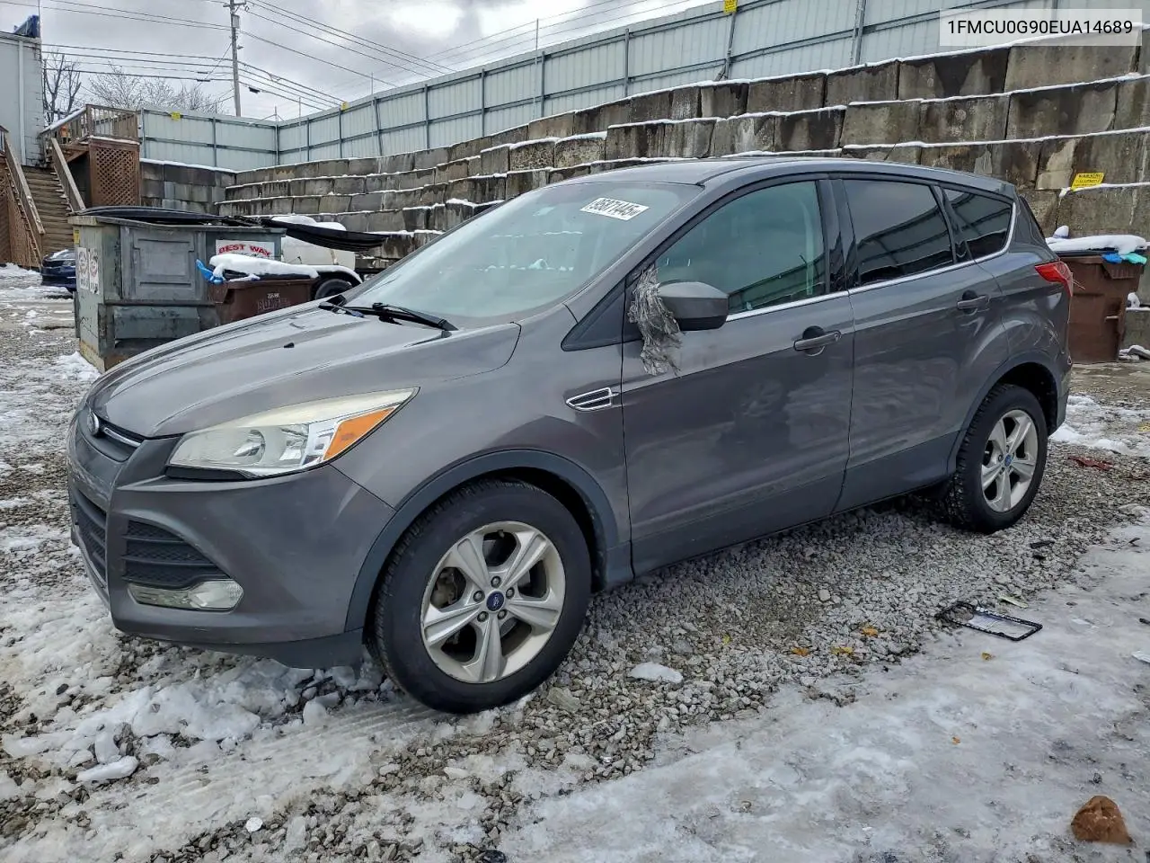 1FMCU0G90EUA14689 2014 Ford Escape Se