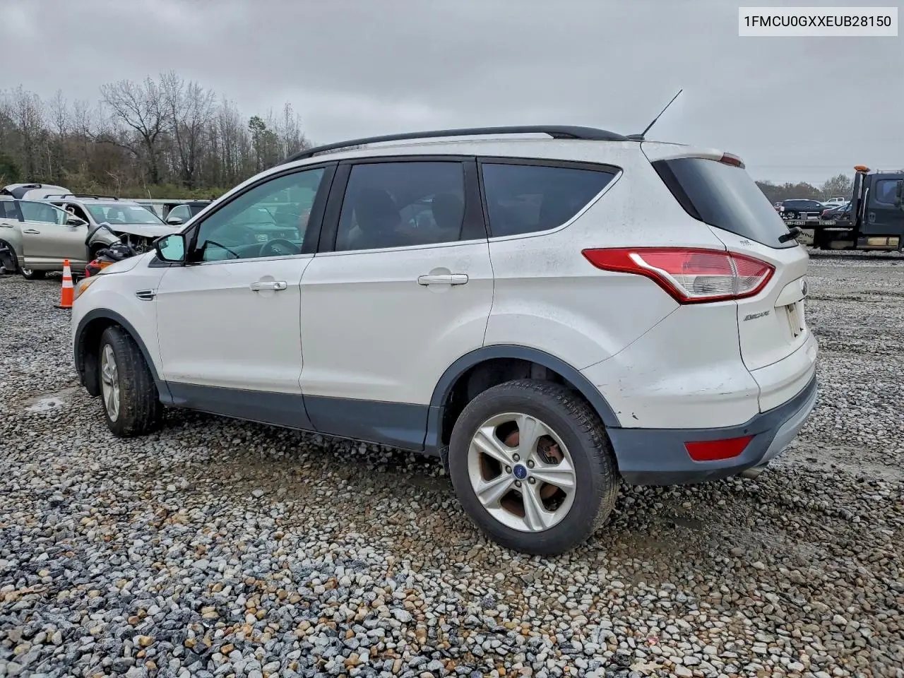 1FMCU0GXXEUB28150 2014 Ford Escape Se