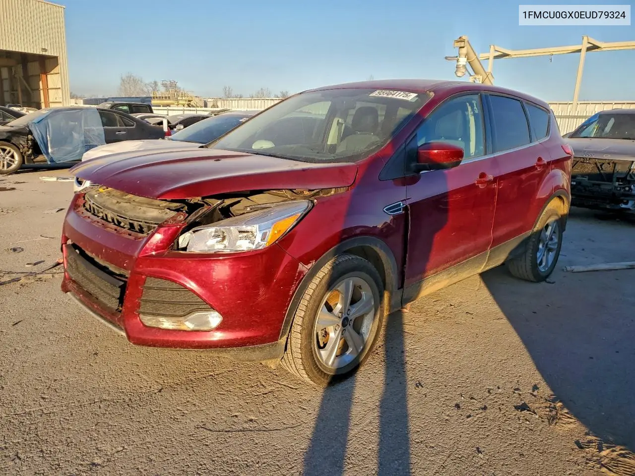 1FMCU0GX0EUD79324 2014 Ford Escape Se