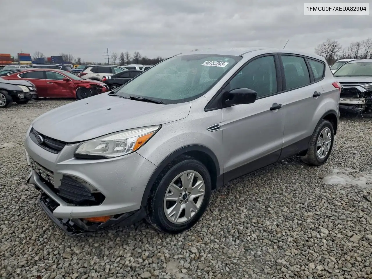 1FMCU0F7XEUA82904 2014 Ford Escape S