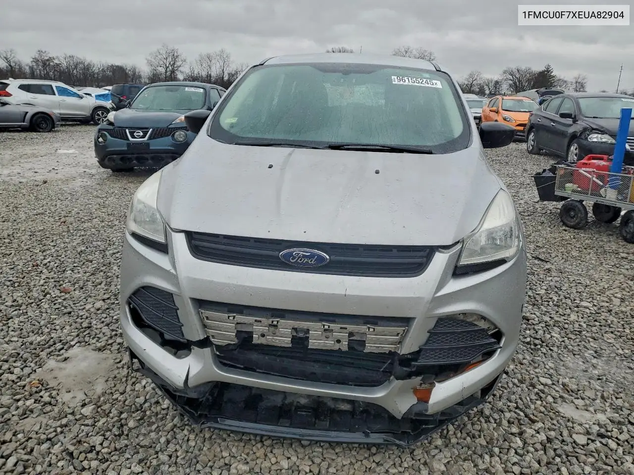 1FMCU0F7XEUA82904 2014 Ford Escape S