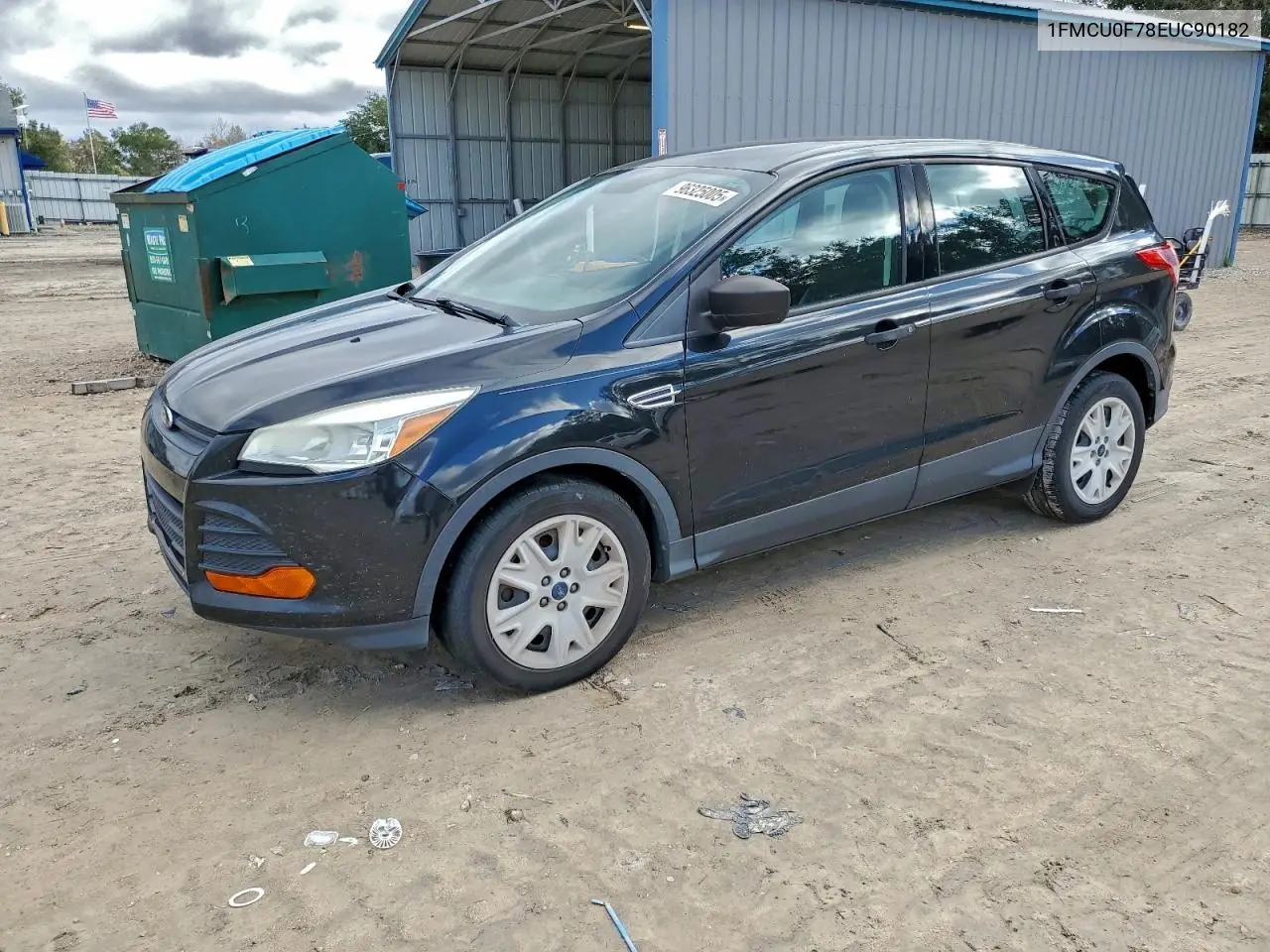 1FMCU0F78EUC90182 2014 Ford Escape S