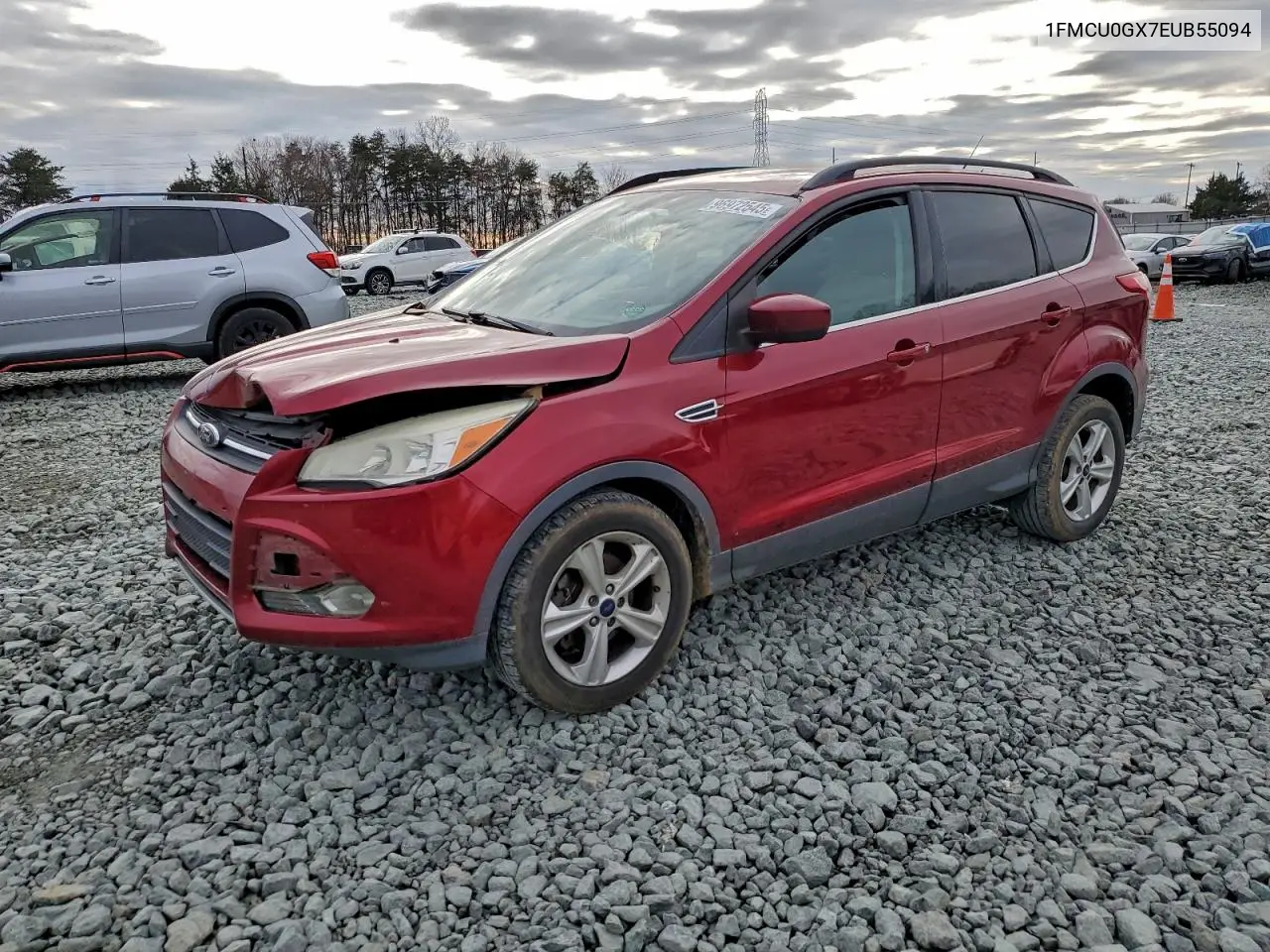 1FMCU0GX7EUB55094 2014 Ford Escape Se