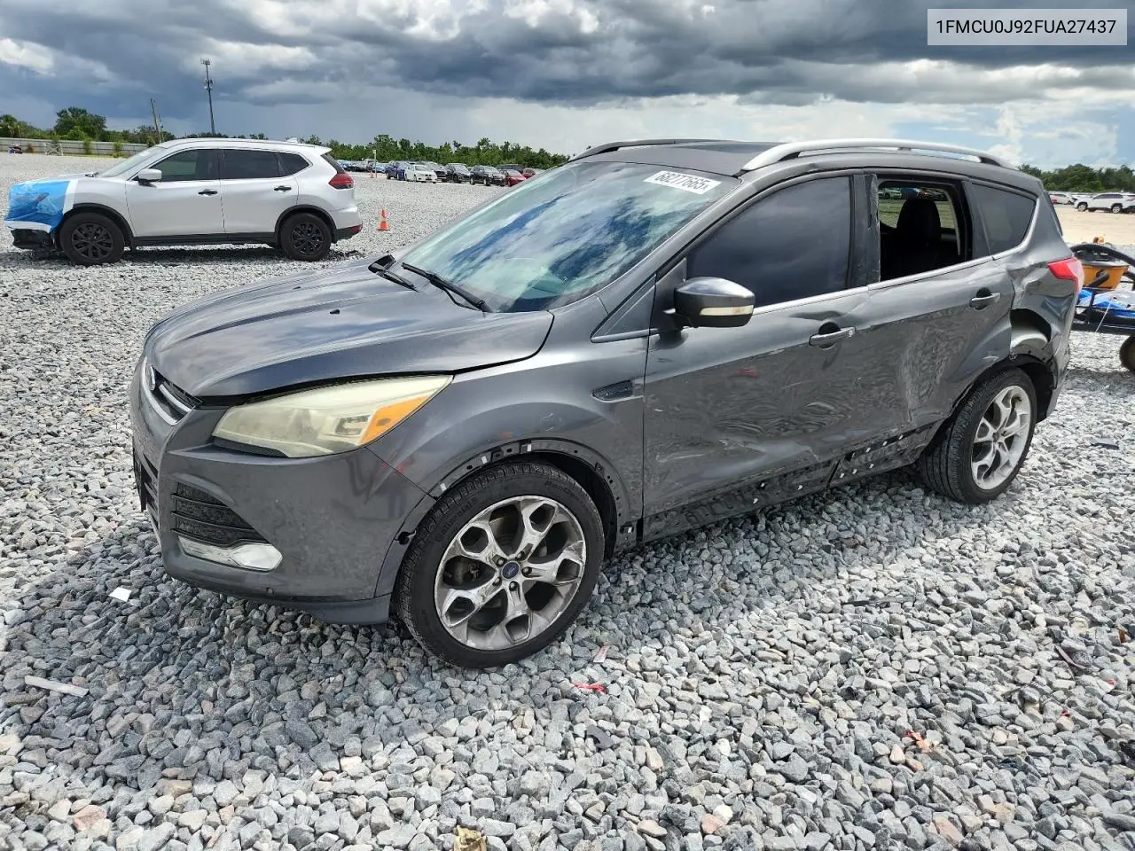 1FMCU0J92FUA27437 2015 Ford Escape Titanium