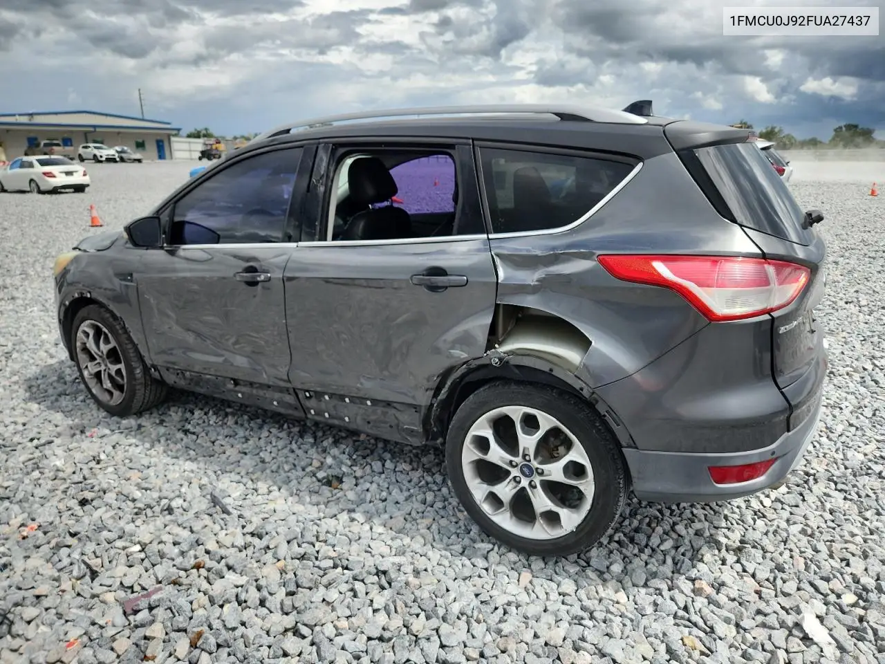 1FMCU0J92FUA27437 2015 Ford Escape Titanium