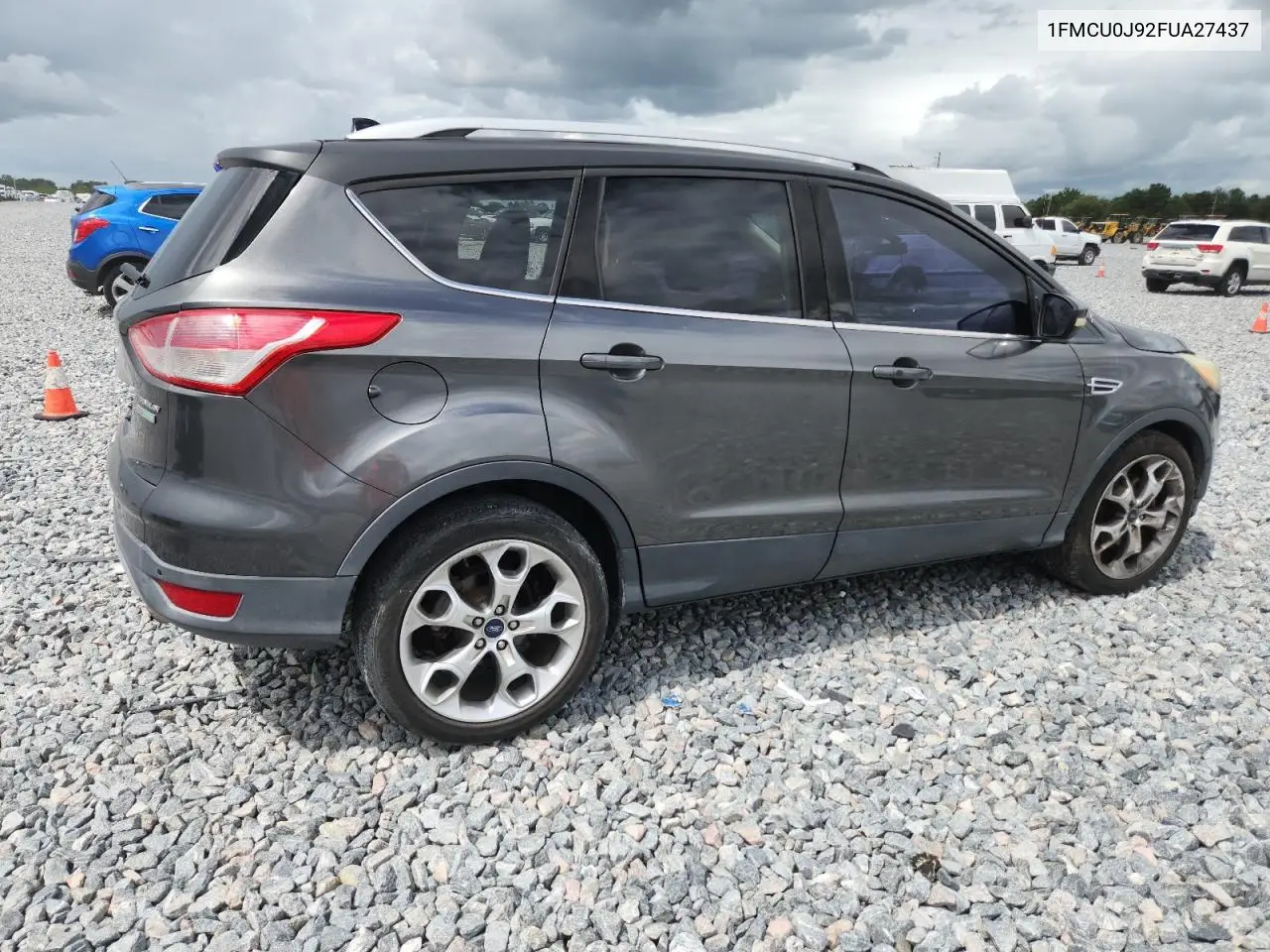 1FMCU0J92FUA27437 2015 Ford Escape Titanium