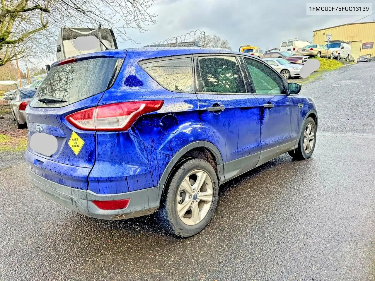 1FMCU0F75FUC13139 2015 Ford Escape S