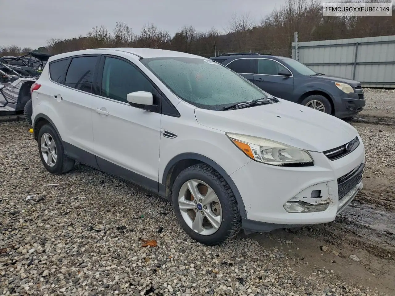 1FMCU9GXXFUB64149 2015 Ford Escape Se