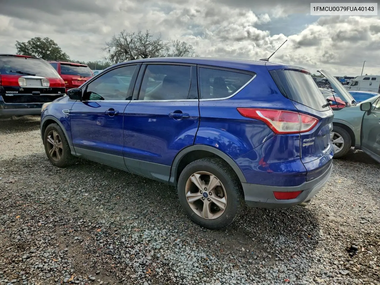 1FMCU0G79FUA40143 2015 Ford Escape Se