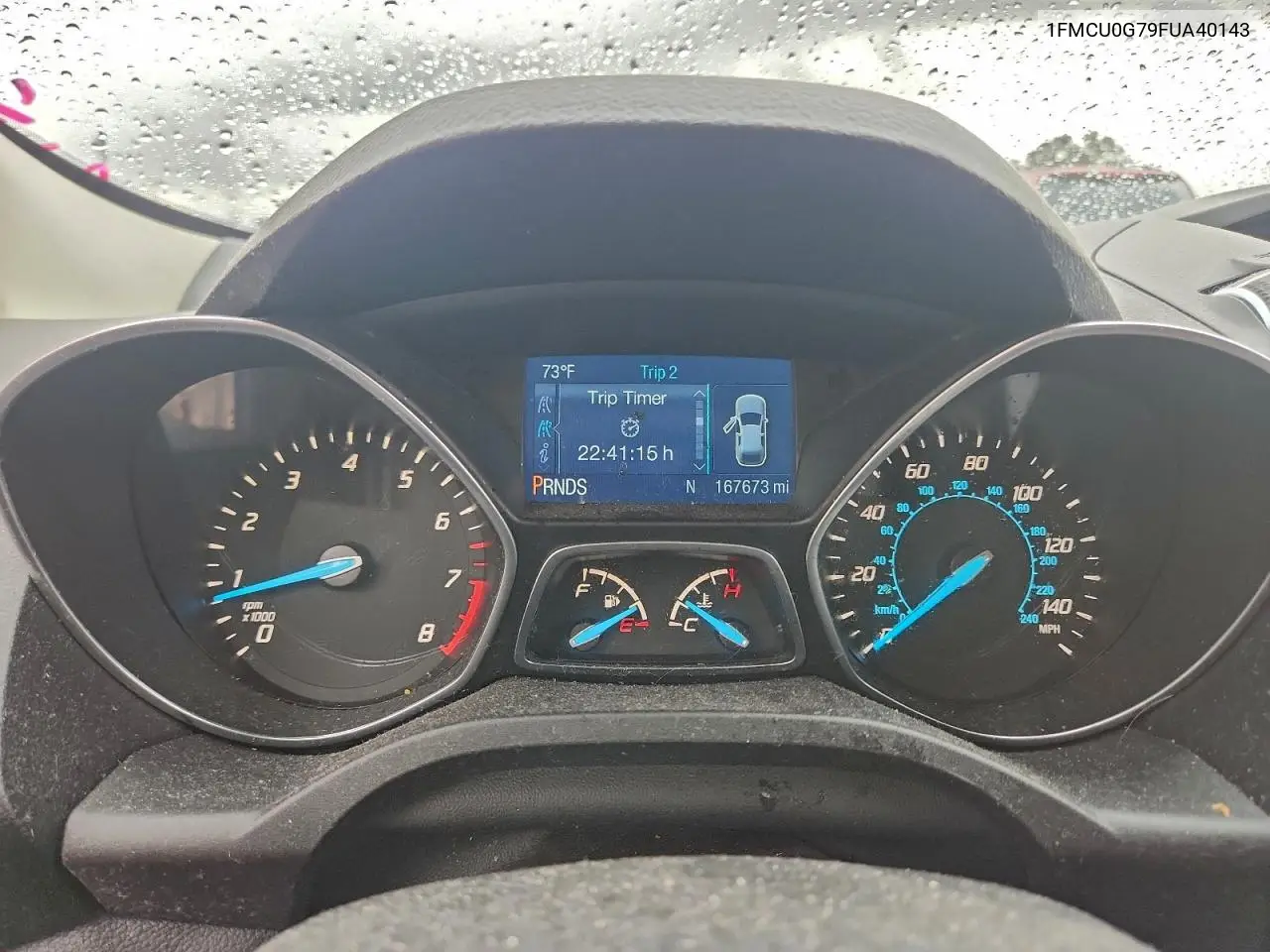 1FMCU0G79FUA40143 2015 Ford Escape Se
