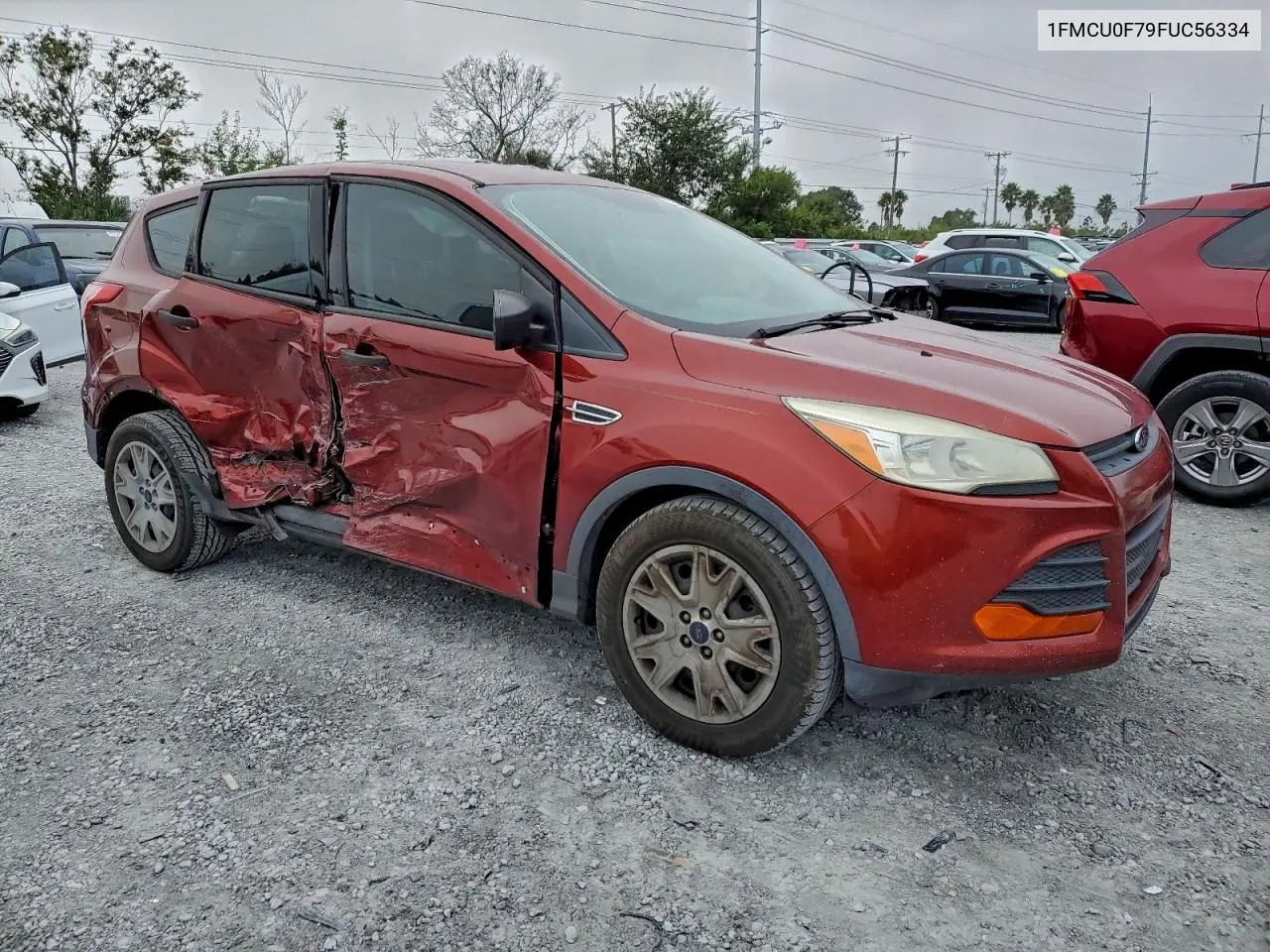 1FMCU0F79FUC56334 2015 Ford Escape S