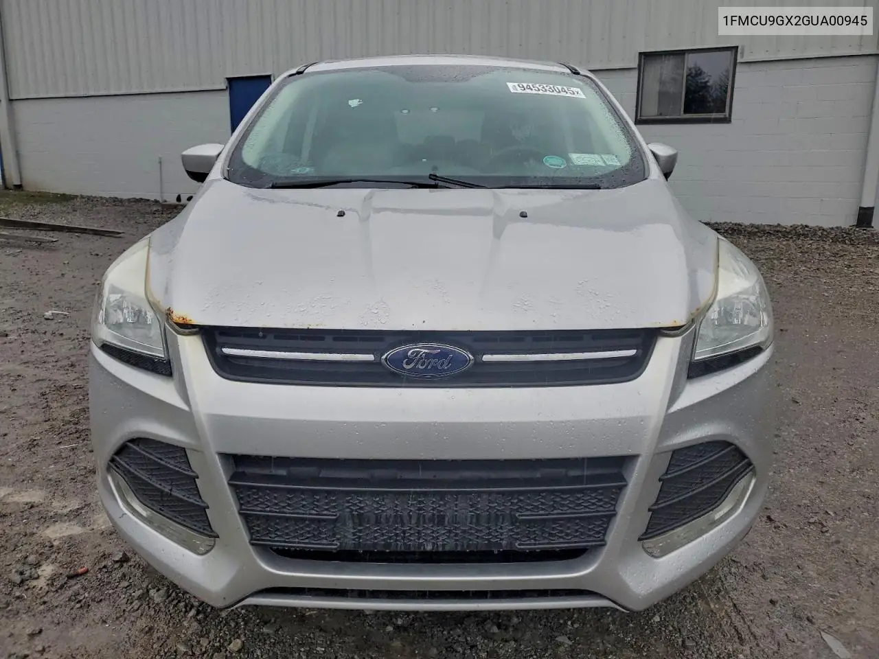 1FMCU9GX2GUA00945 2016 Ford Escape