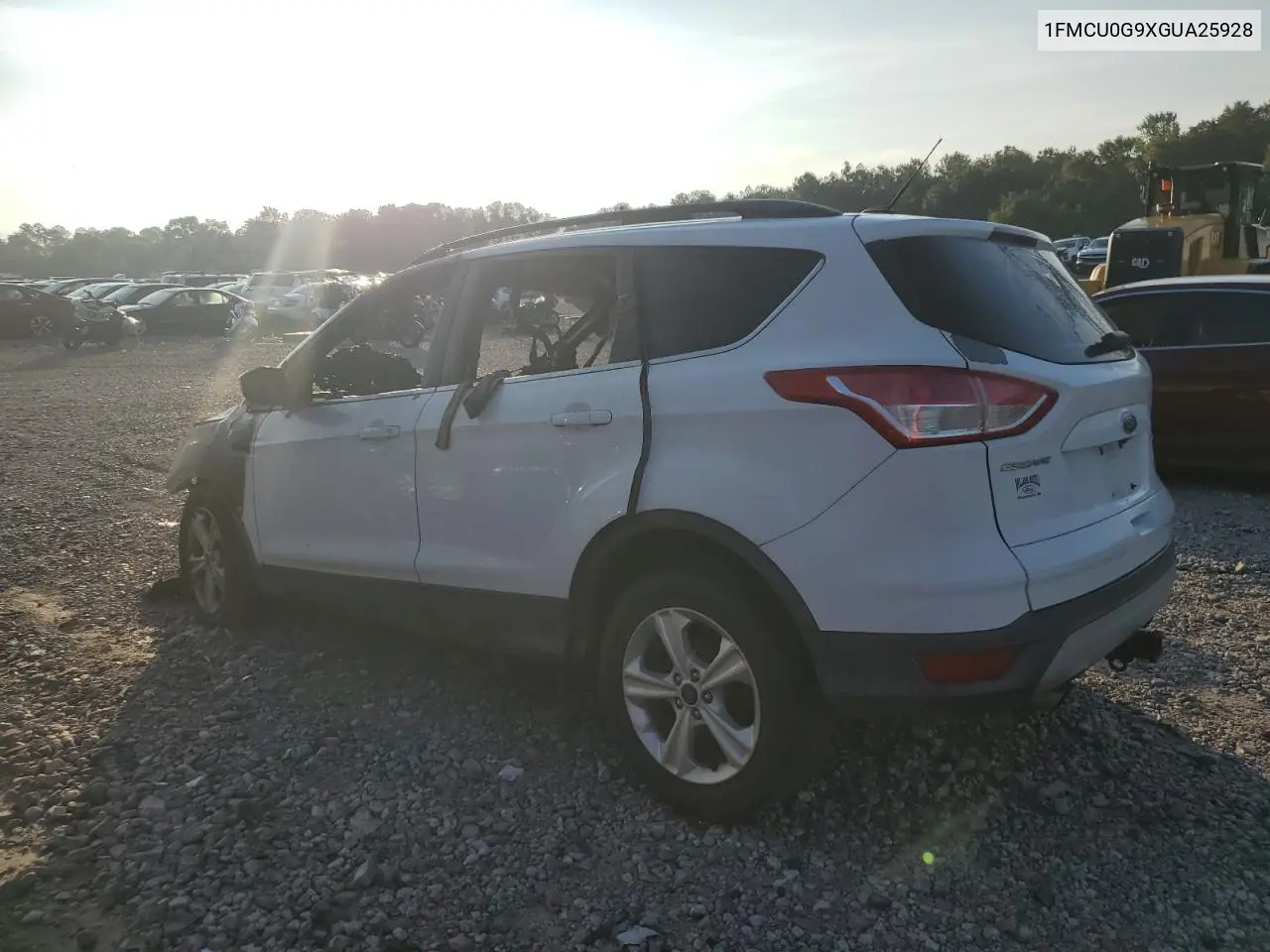 1FMCU0G9XGUA25928 2016 Ford Escape Se