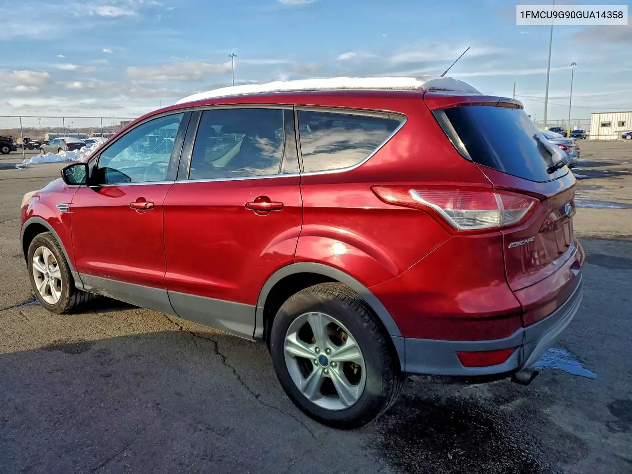 1FMCU9G90GUA14358 2016 Ford Escape Se