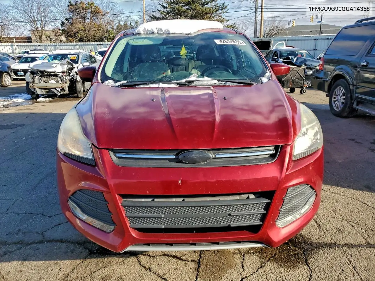 1FMCU9G90GUA14358 2016 Ford Escape Se