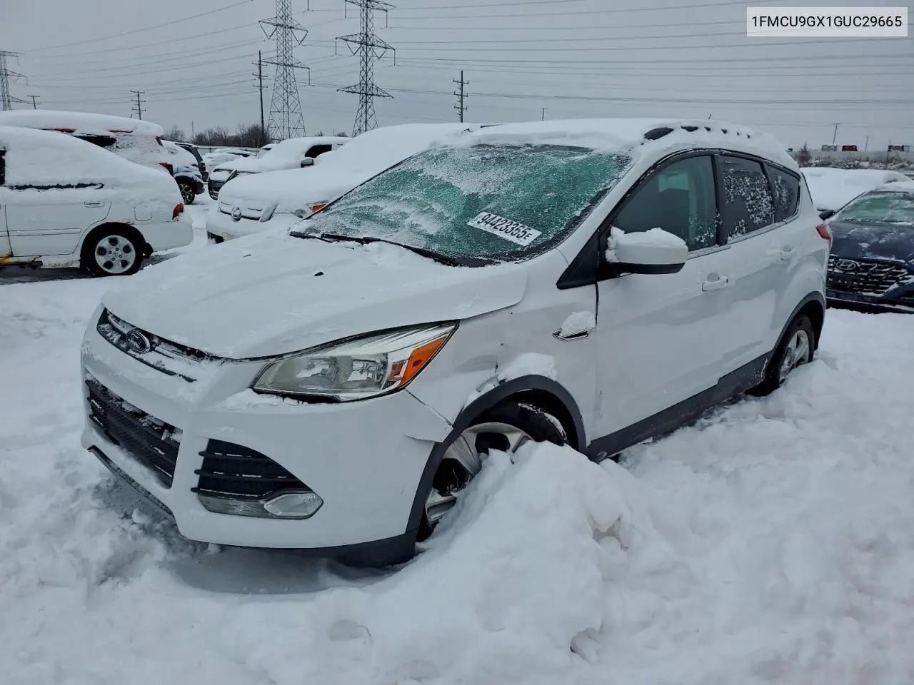 1FMCU9GX1GUC29665 2016 Ford Escape Se