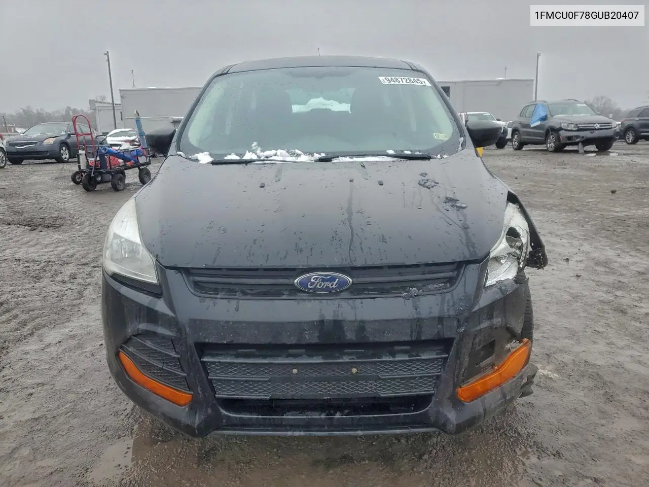 1FMCU0F78GUB20407 2016 Ford Escape S