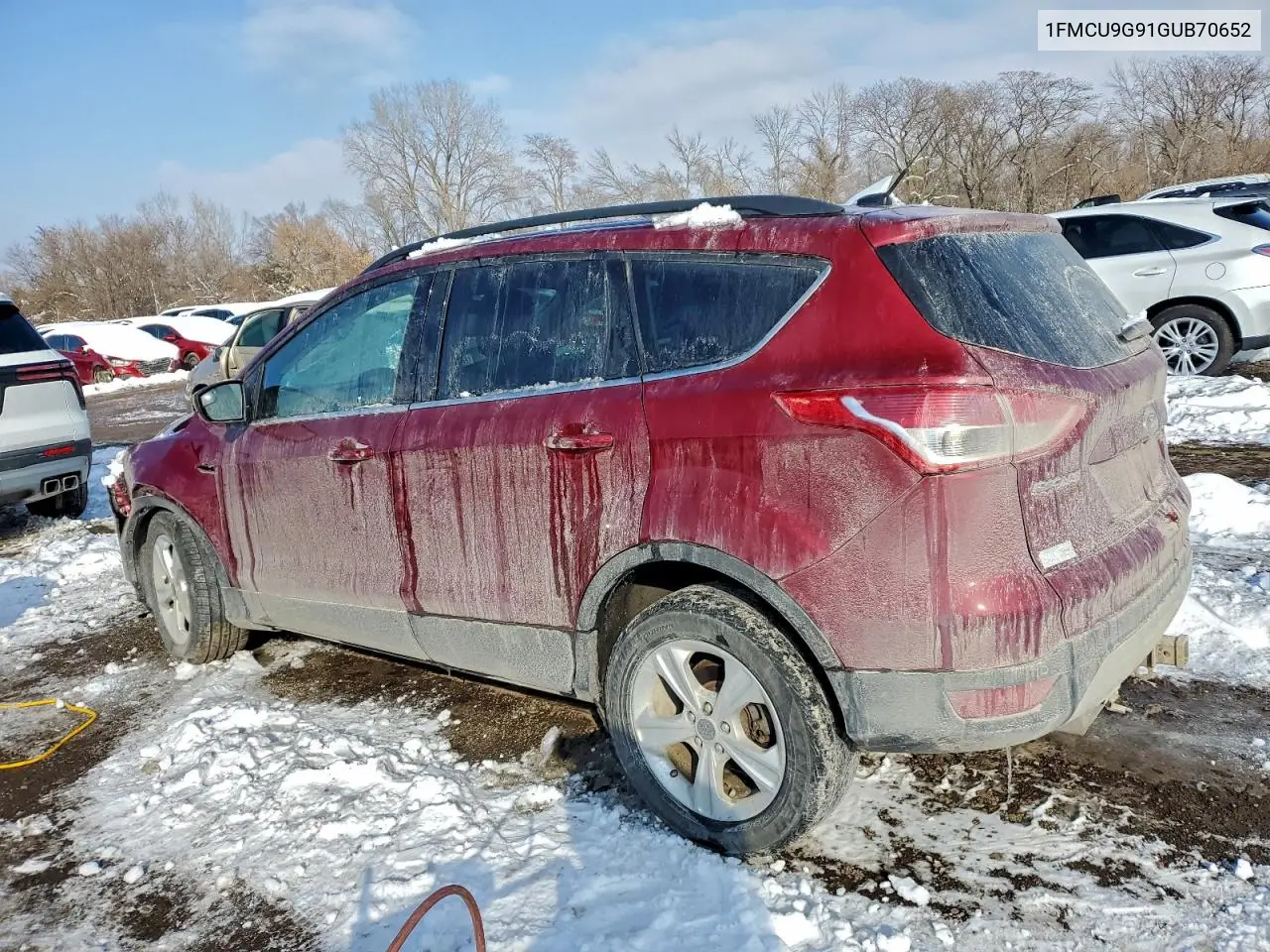 1FMCU9G91GUB70652 2016 Ford Escape Se