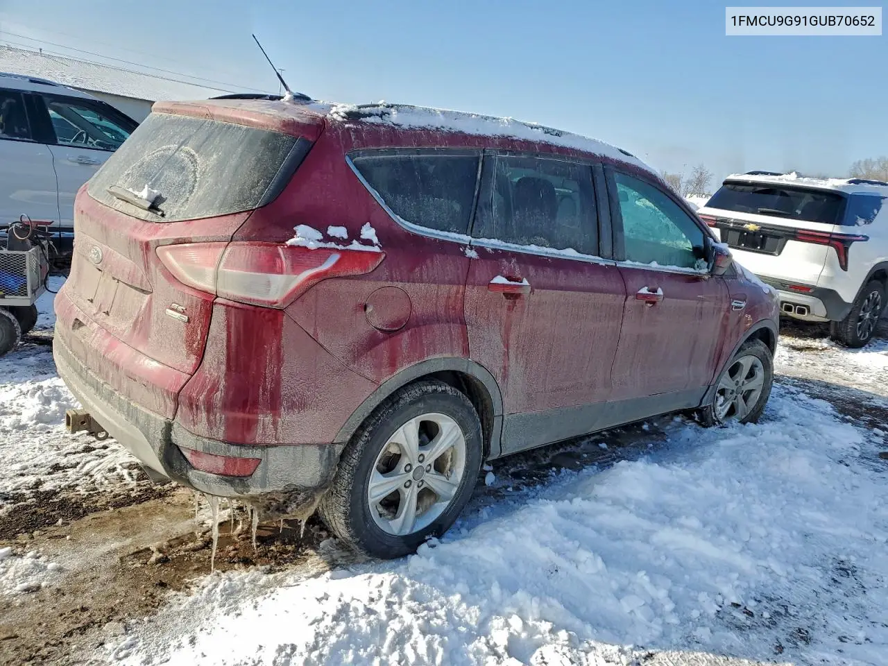 1FMCU9G91GUB70652 2016 Ford Escape Se